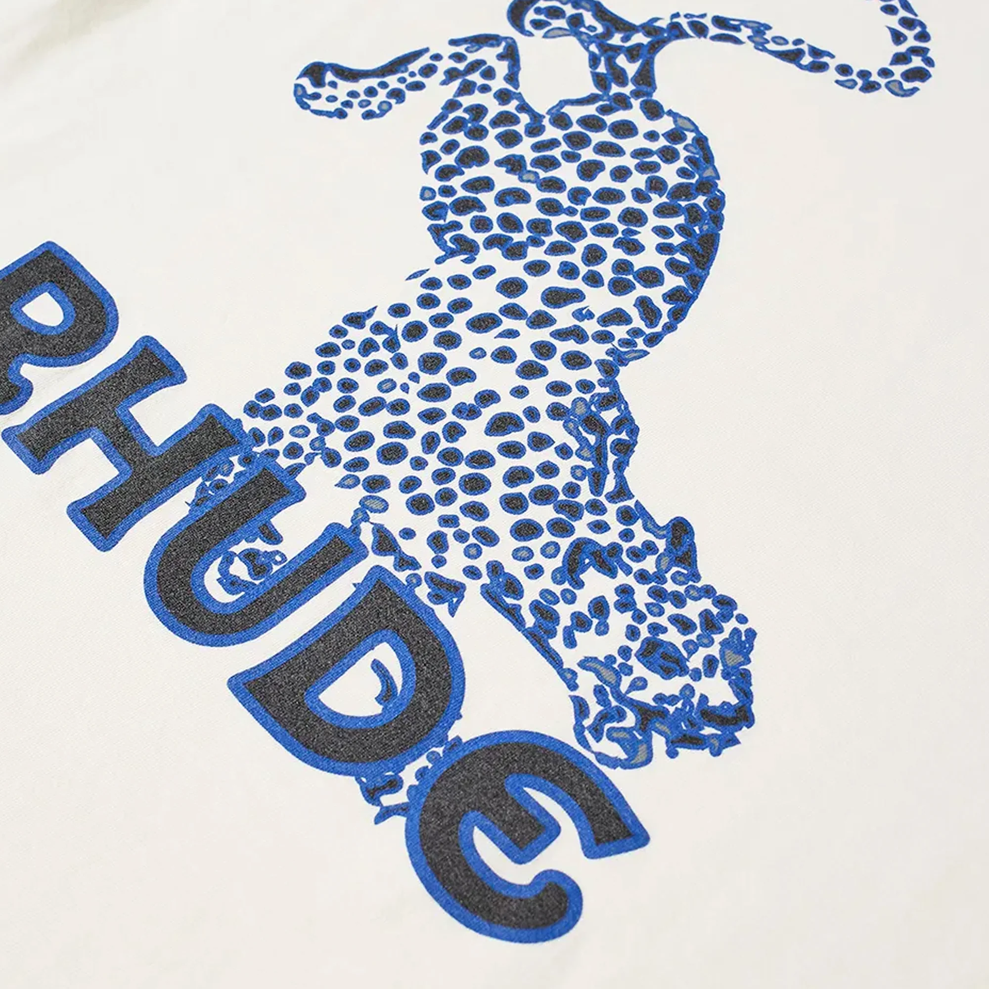 Rhude Mens Lepord Tee 'White' - Image 2