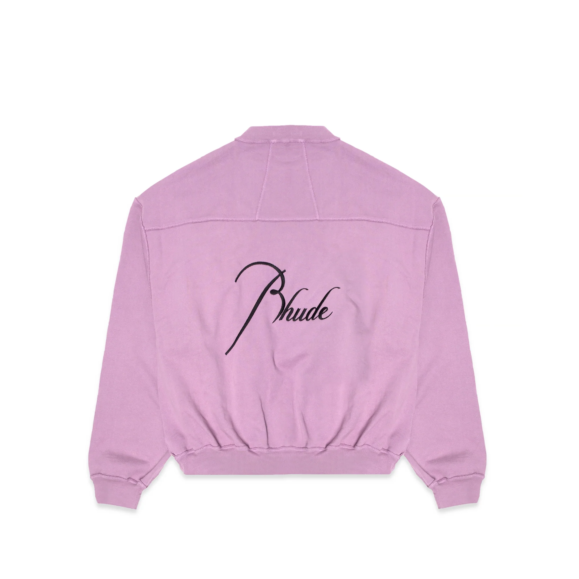 Rhude Rheverse Crewneck in Faded Fushia - Image 2