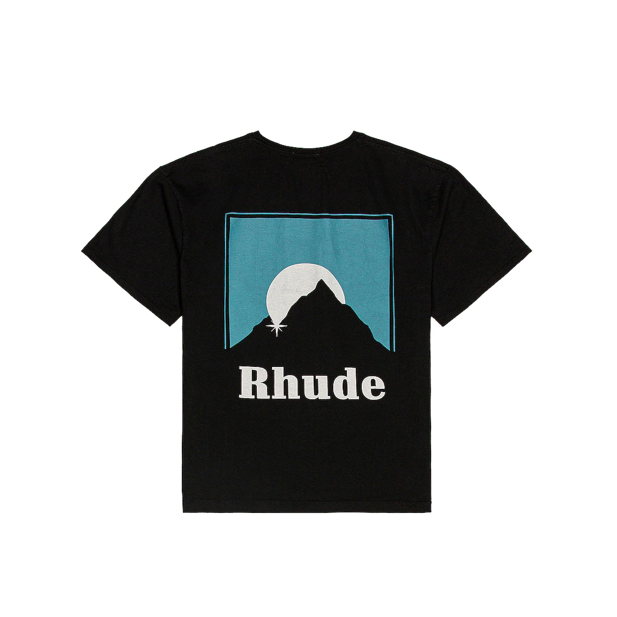 Rhude Mens 'Black' Sundry T-Shirt - Image 2
