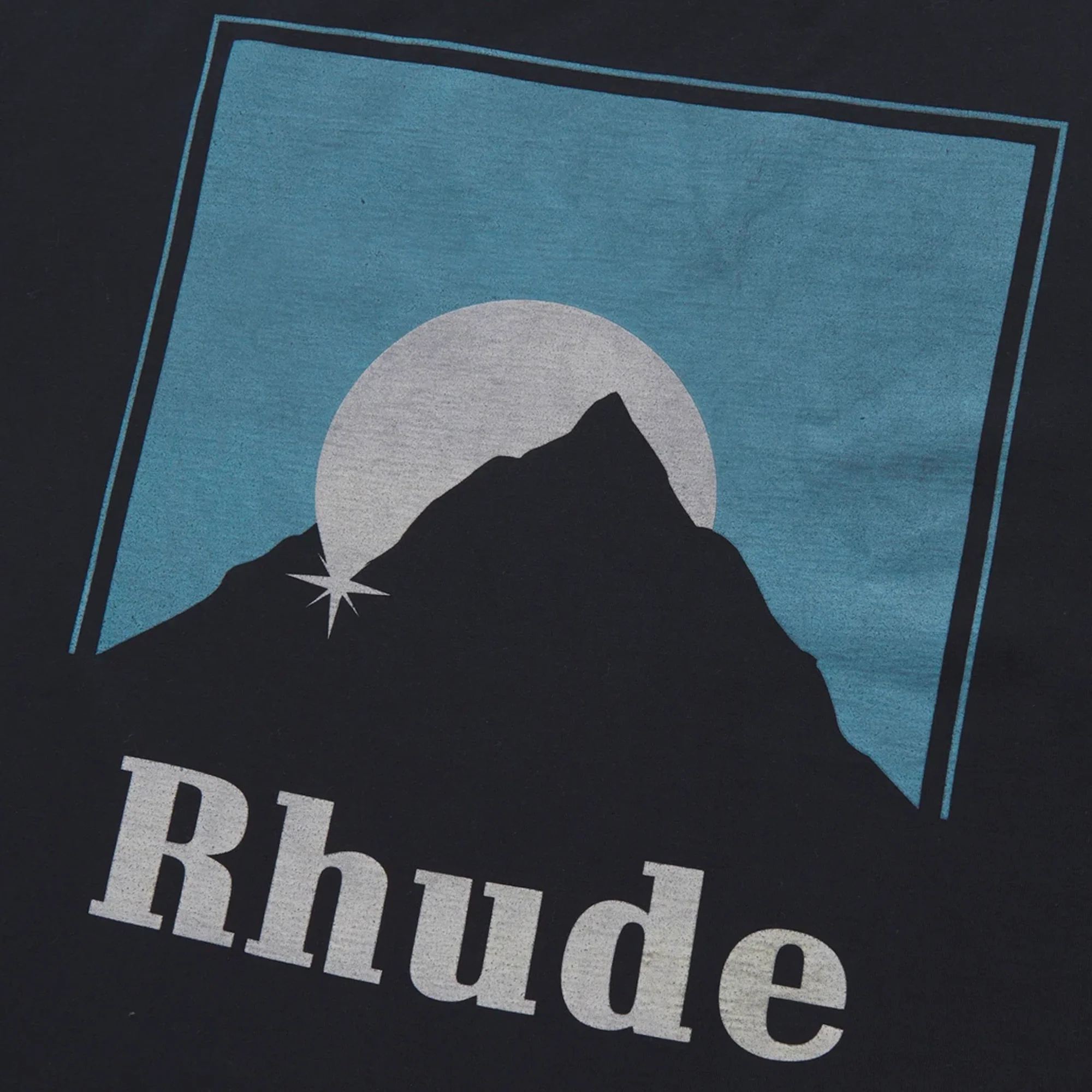 Rhude Mens 'Black' Sundry T-Shirt - Image 3