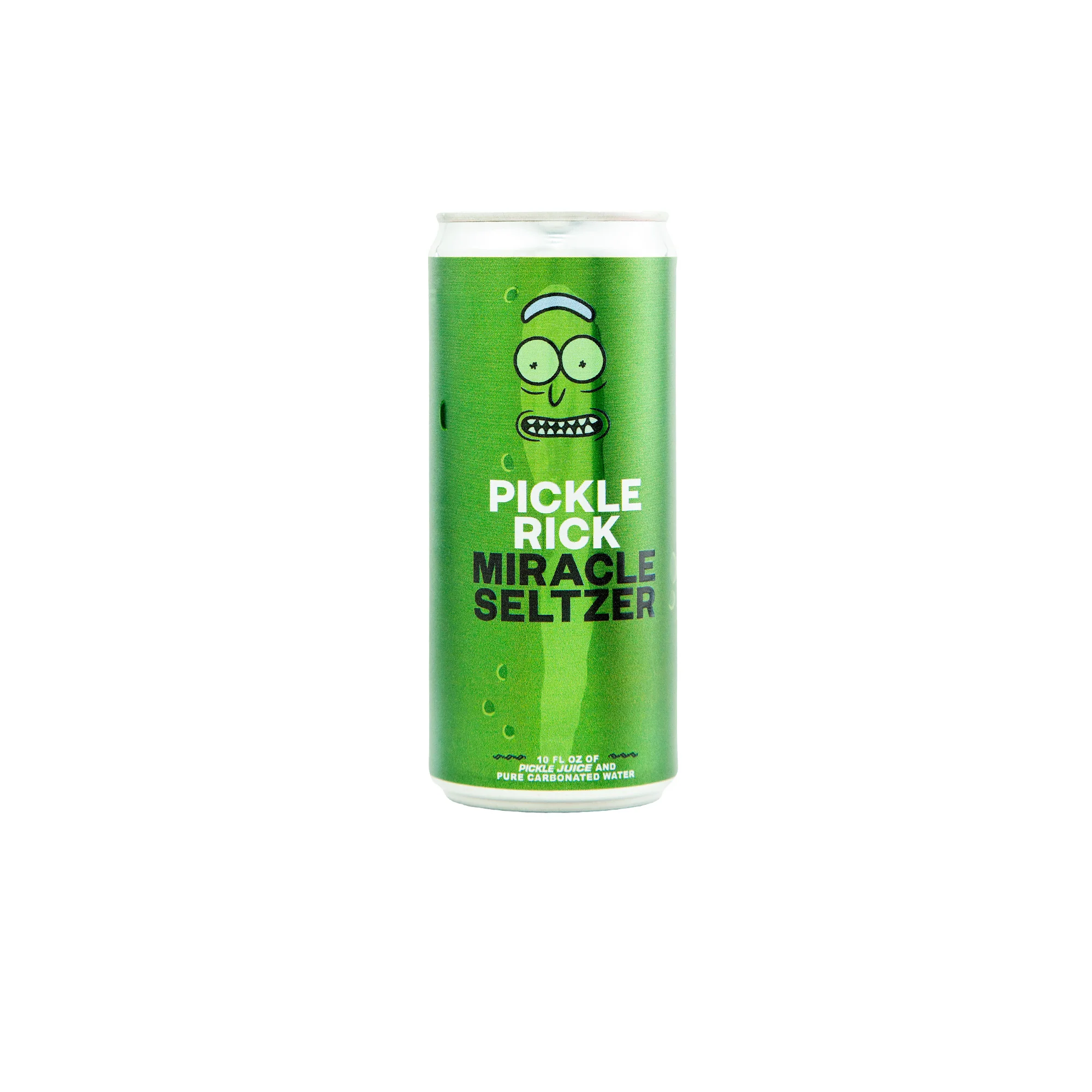 Rick & Morty x Miracle Seltzer Pickle Juice Selzter 12-Pack Case - Image 2