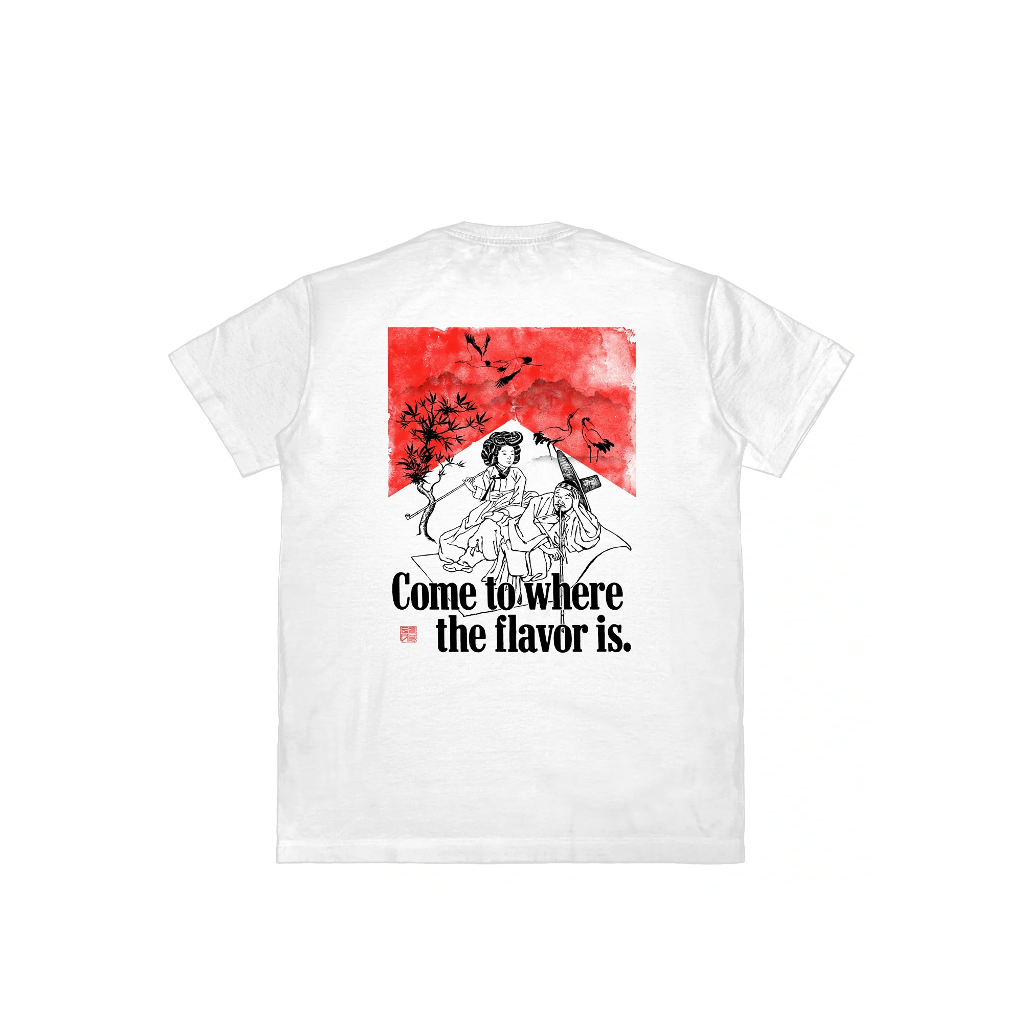 Rip N Repair Mens Flavor Country T-Shirt 'White' - Image 2