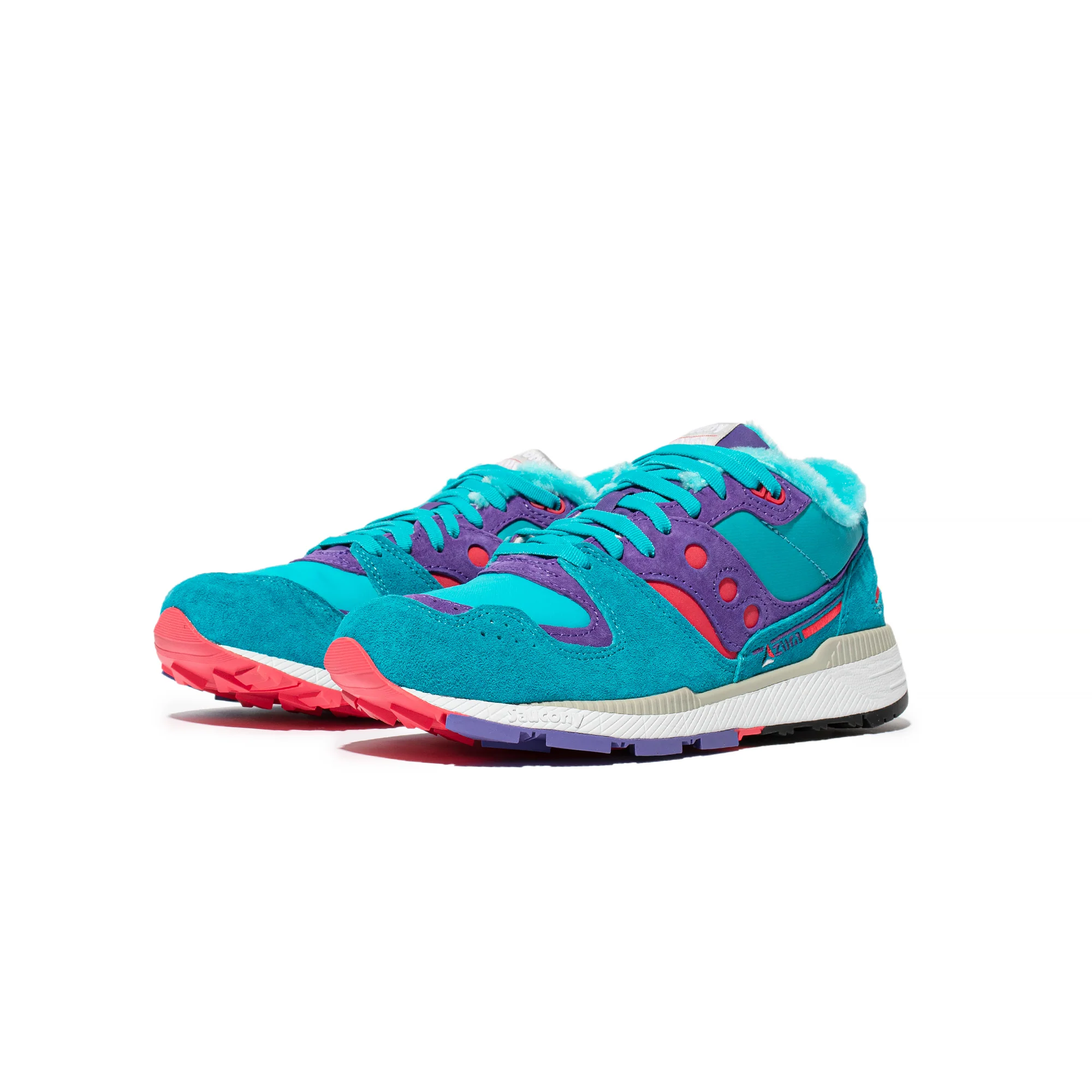Saucony Mens Azura Shoes 'Light Blue/Violet' - Image 2