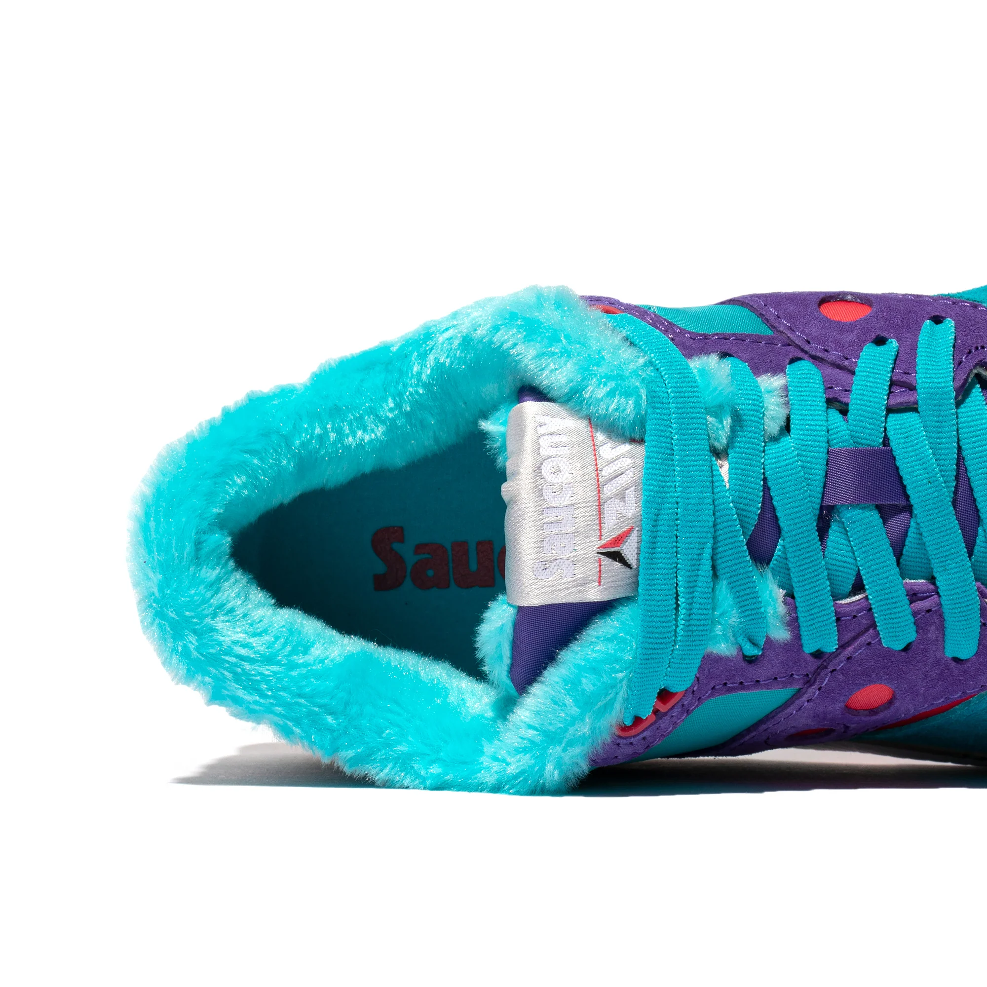 Saucony Mens Azura Shoes 'Light Blue/Violet' - Image 4