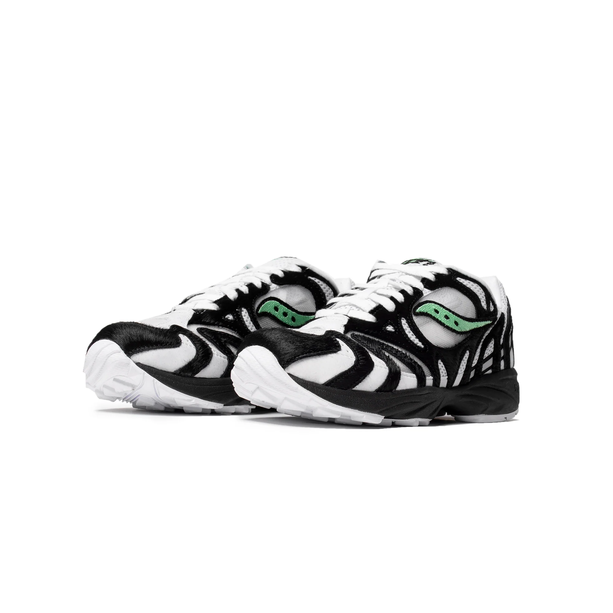 Saucony Men Grid Azura 2000 'Zebra' Shoes - Image 2
