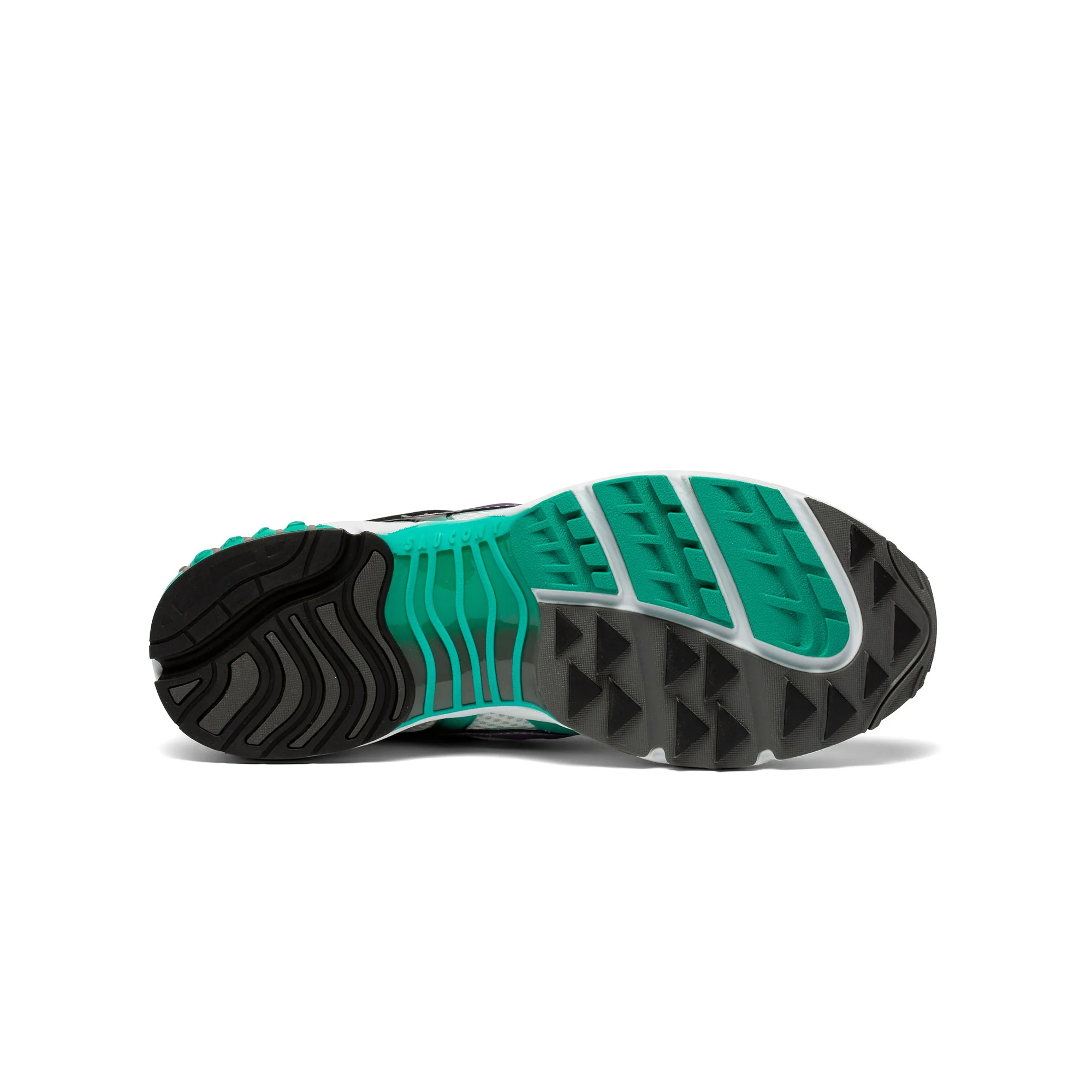 Saucony Mens Grid Web Shoes 'White' - Image 4