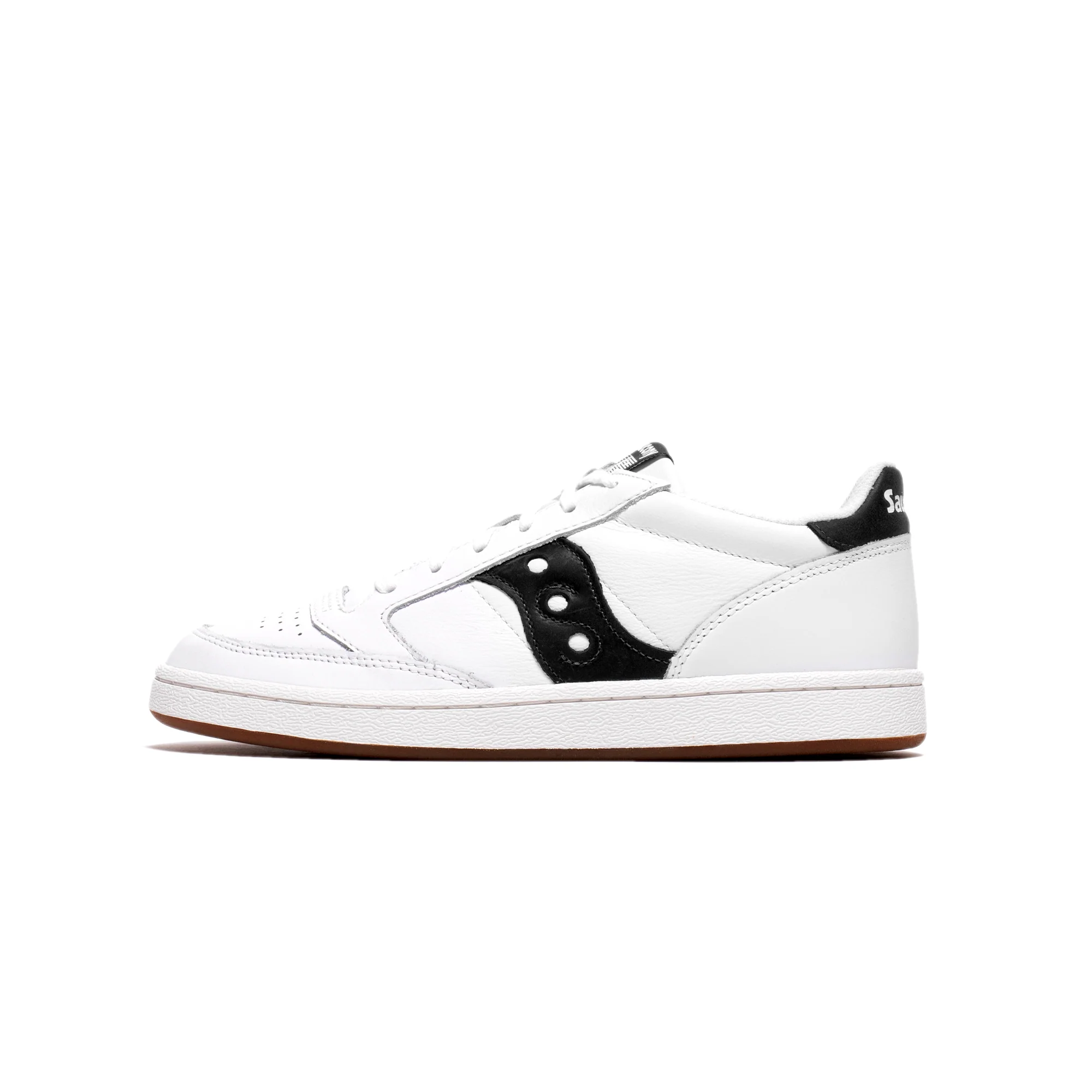 Saucony Mens Jazz Court Shoes 'White Black'