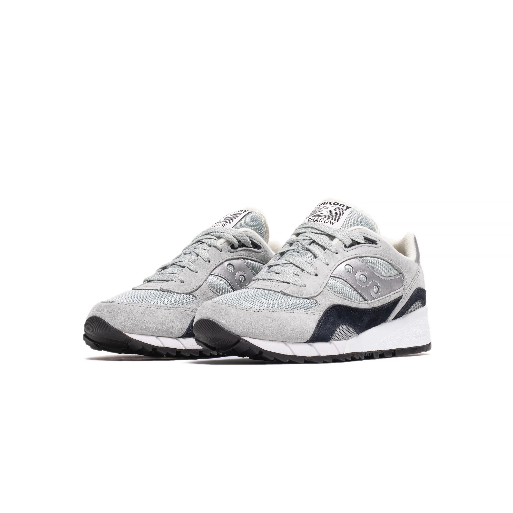 Saucony Mens Shadow 6000 'Grey/Silver' - Image 2