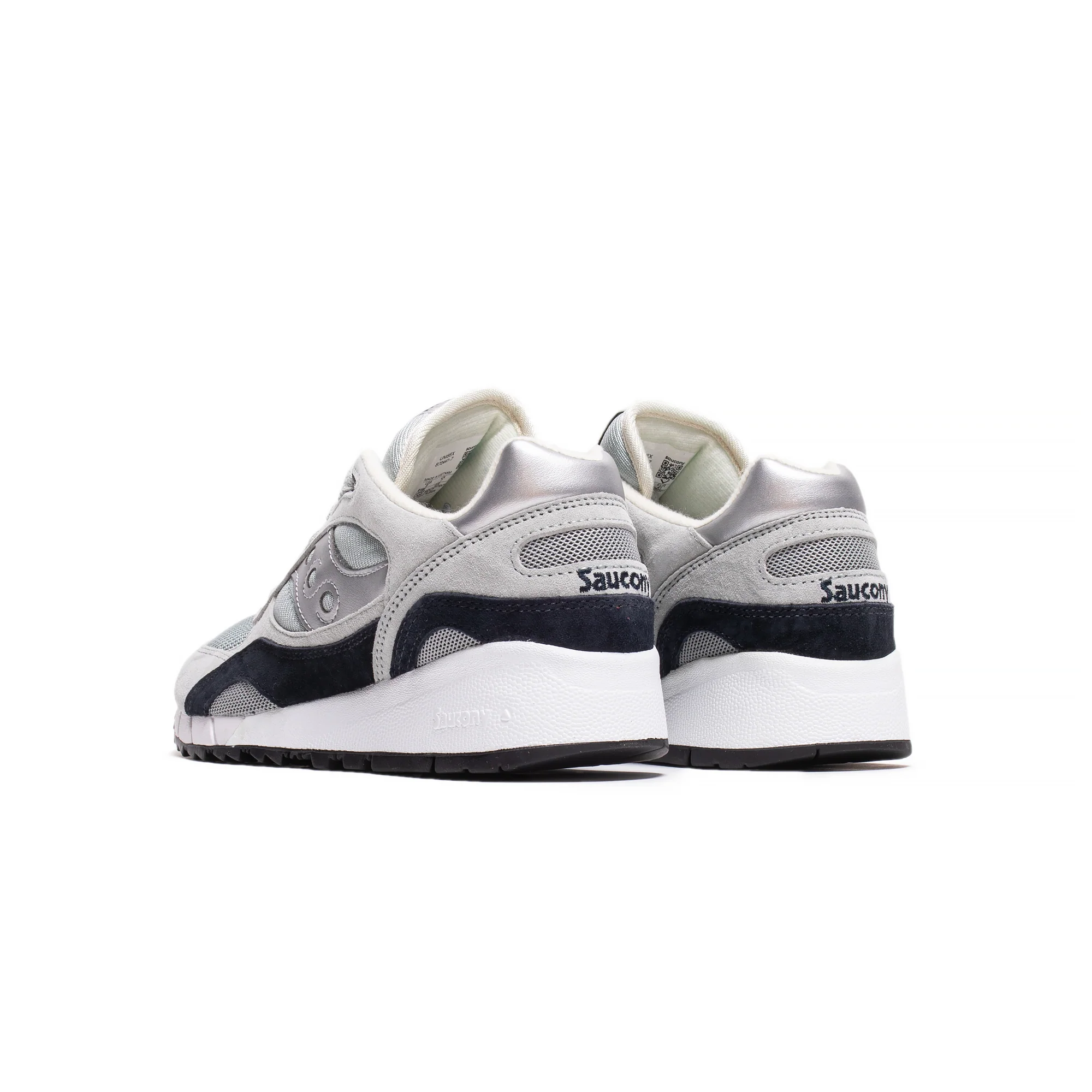 Saucony Mens Shadow 6000 'Grey/Silver' - Image 3