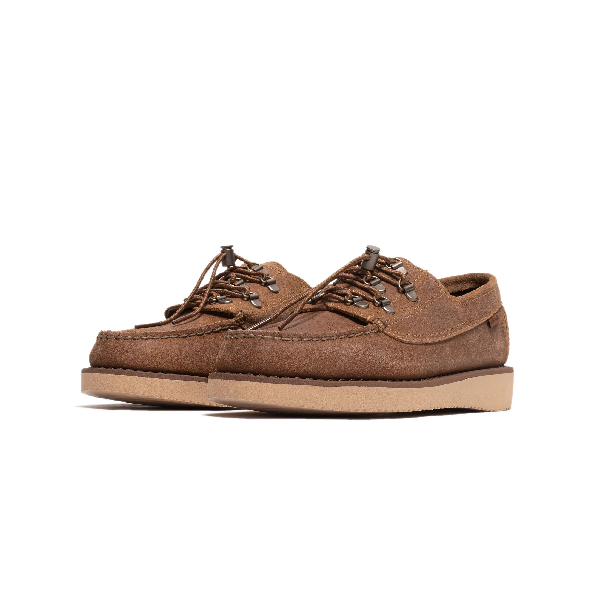 Sebago Mens Overlap Shoes 'Beige Taffy' - Image 2