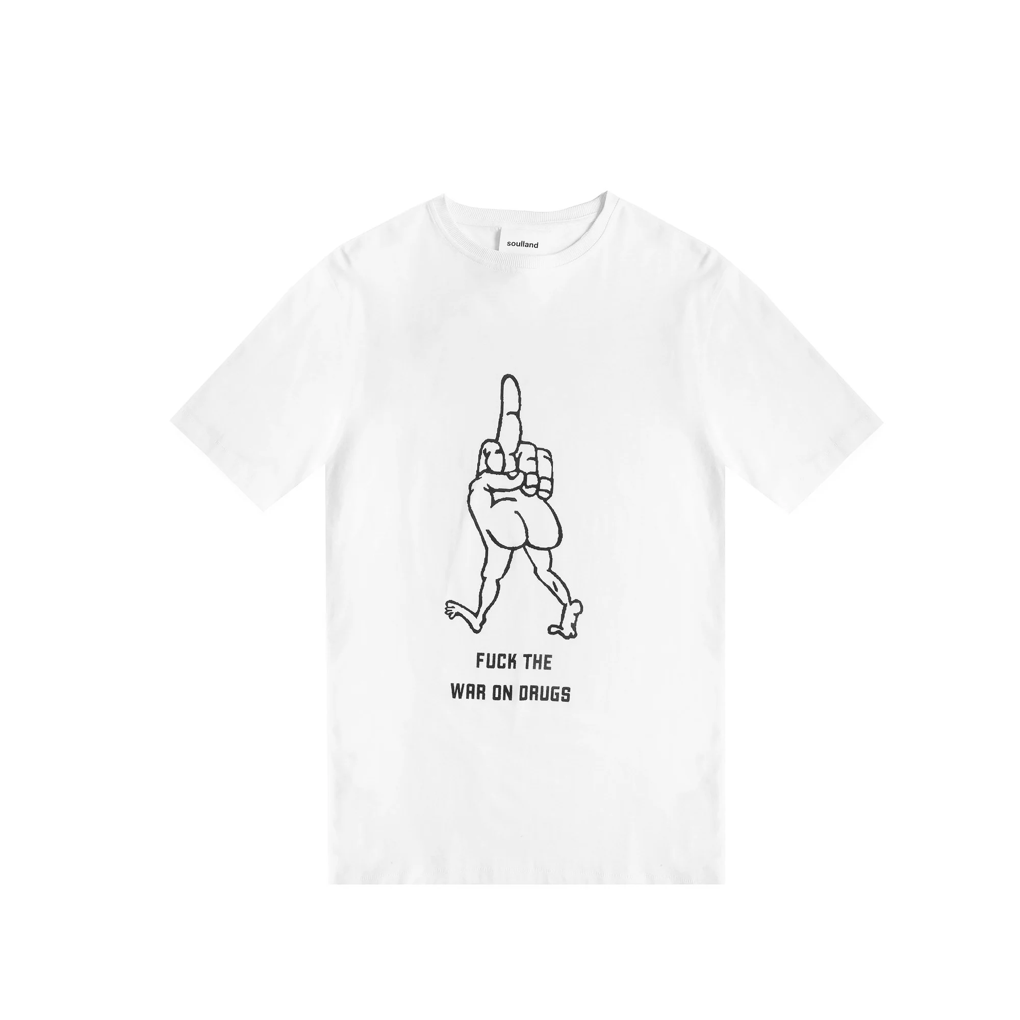 Soulland Mens Meets Mister Green Tee