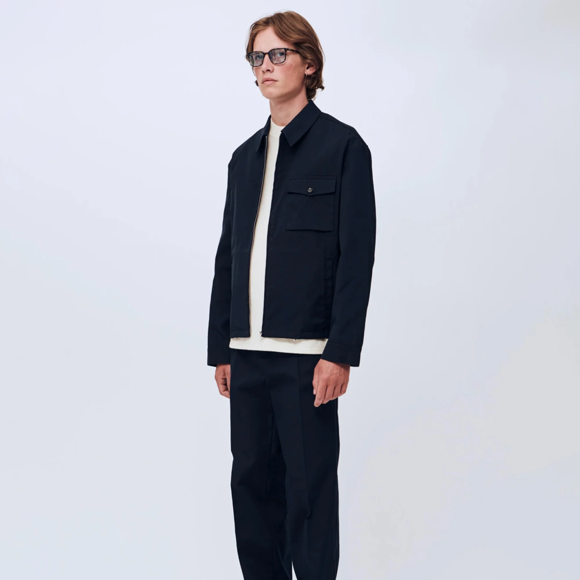 Soulland Mens Charles Jacket 'Navy' - Image 2