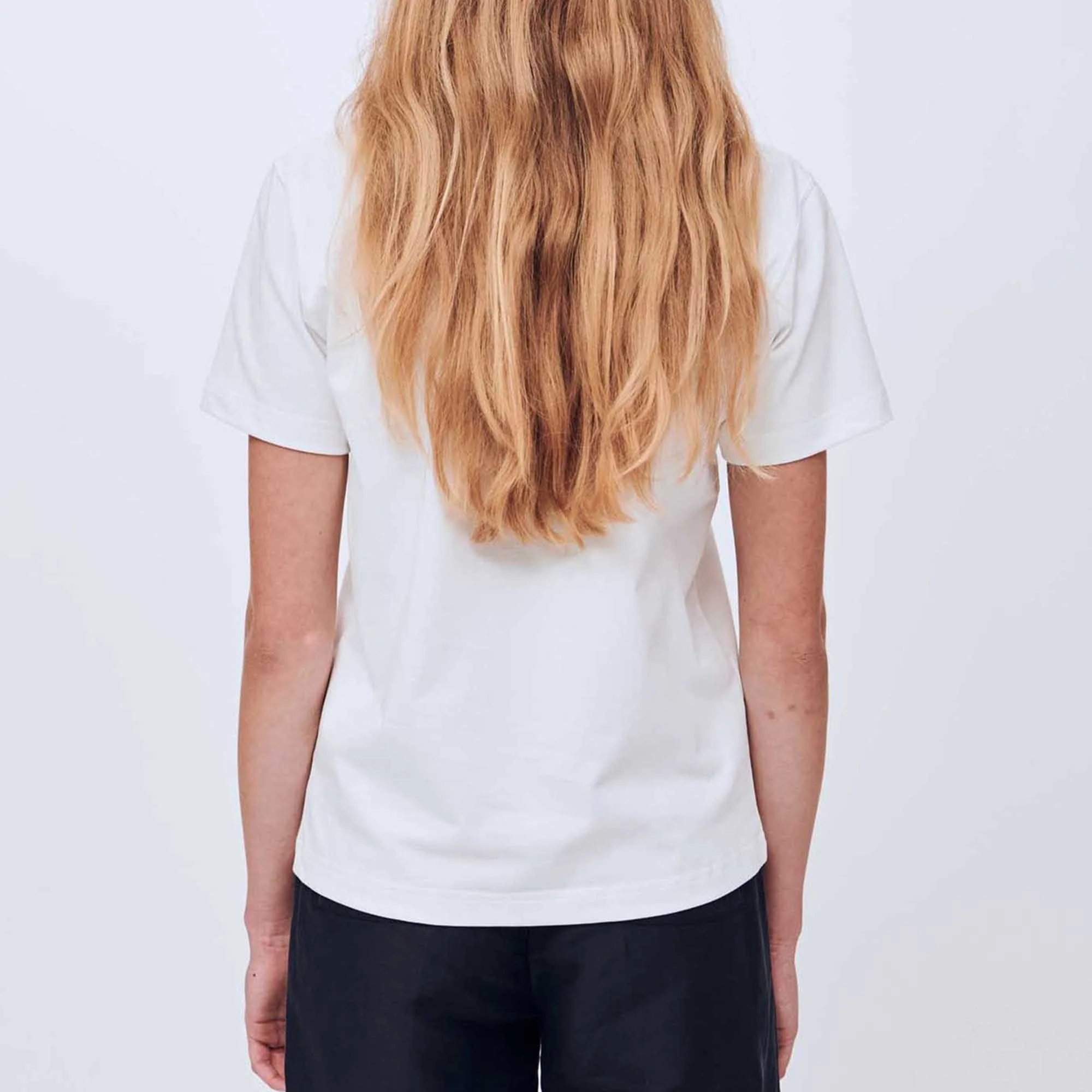 Soulland Mens Fae Small Balder Logo T-Shirt 'White - Image 3