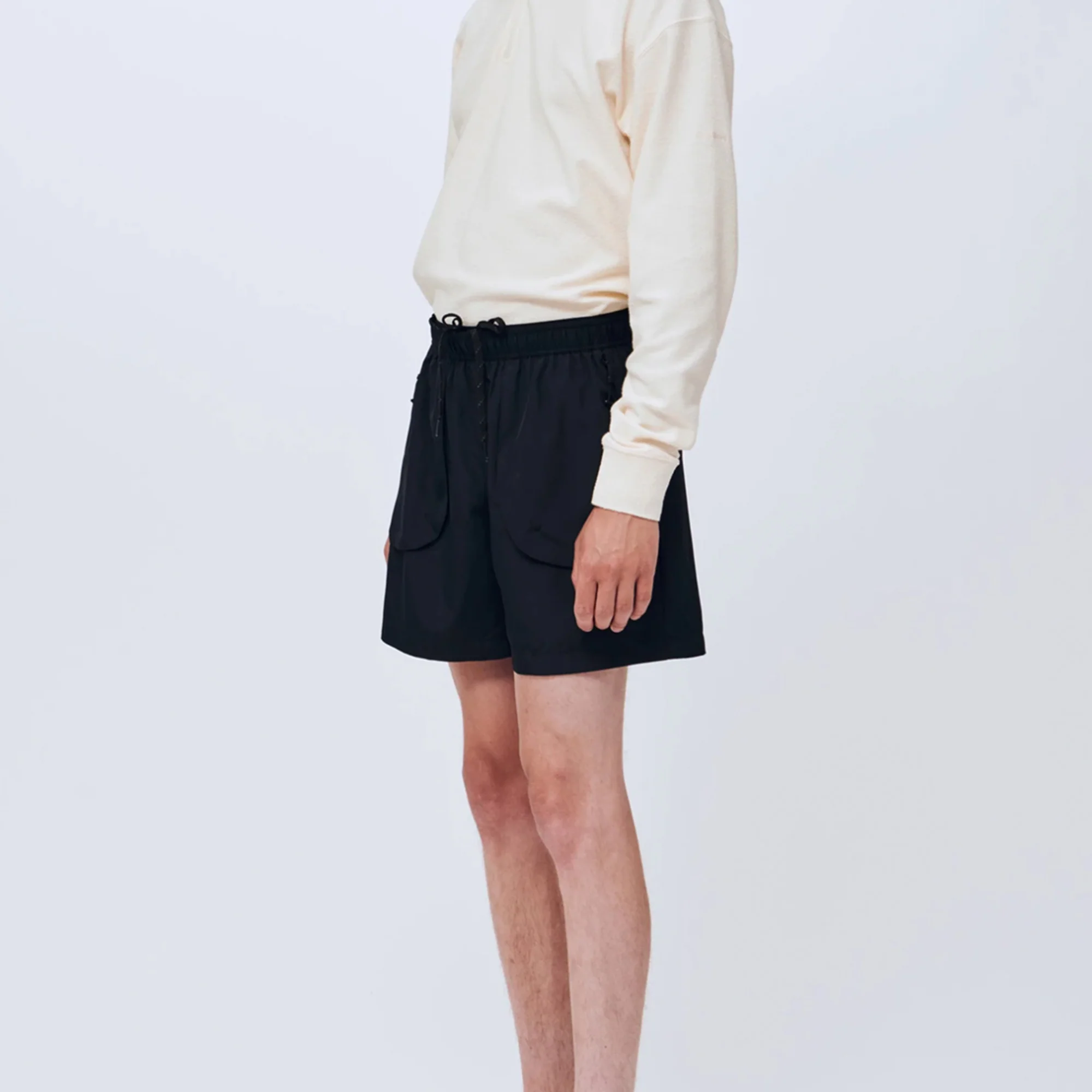 Soulland Mens Harley Shorts 'Black' - Image 2