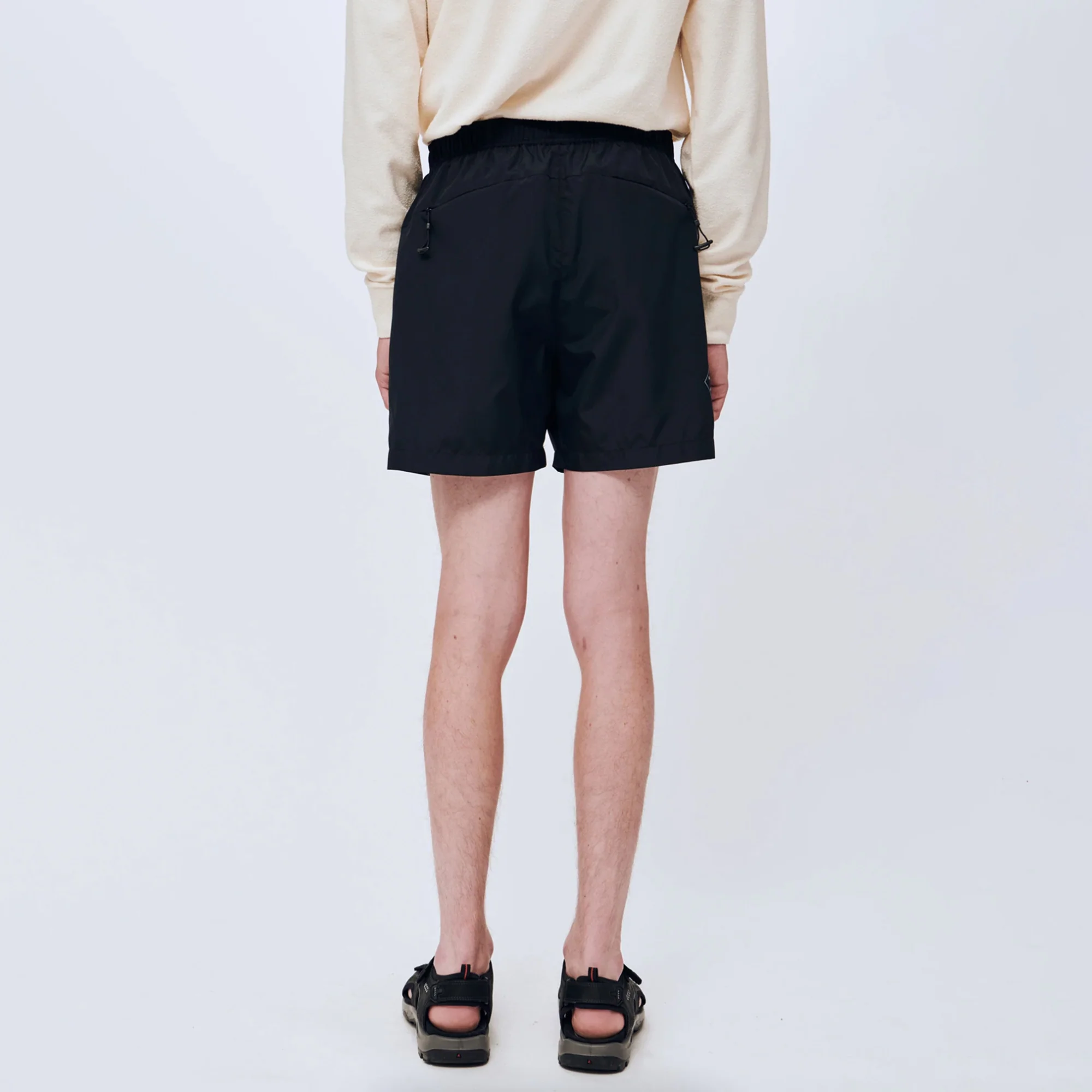 Soulland Mens Harley Shorts 'Black' - Image 3