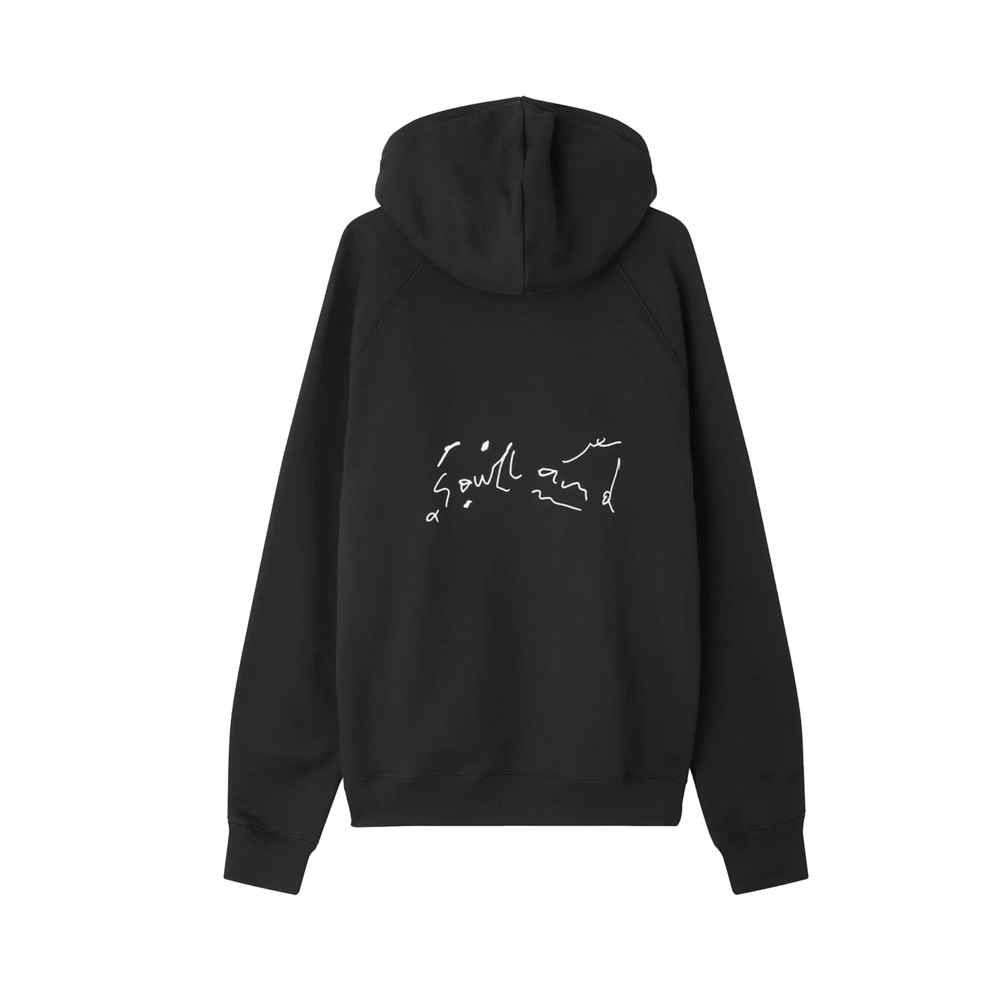 Soulland Mens Love and Tragedy Hoodie 'Black' - Image 2