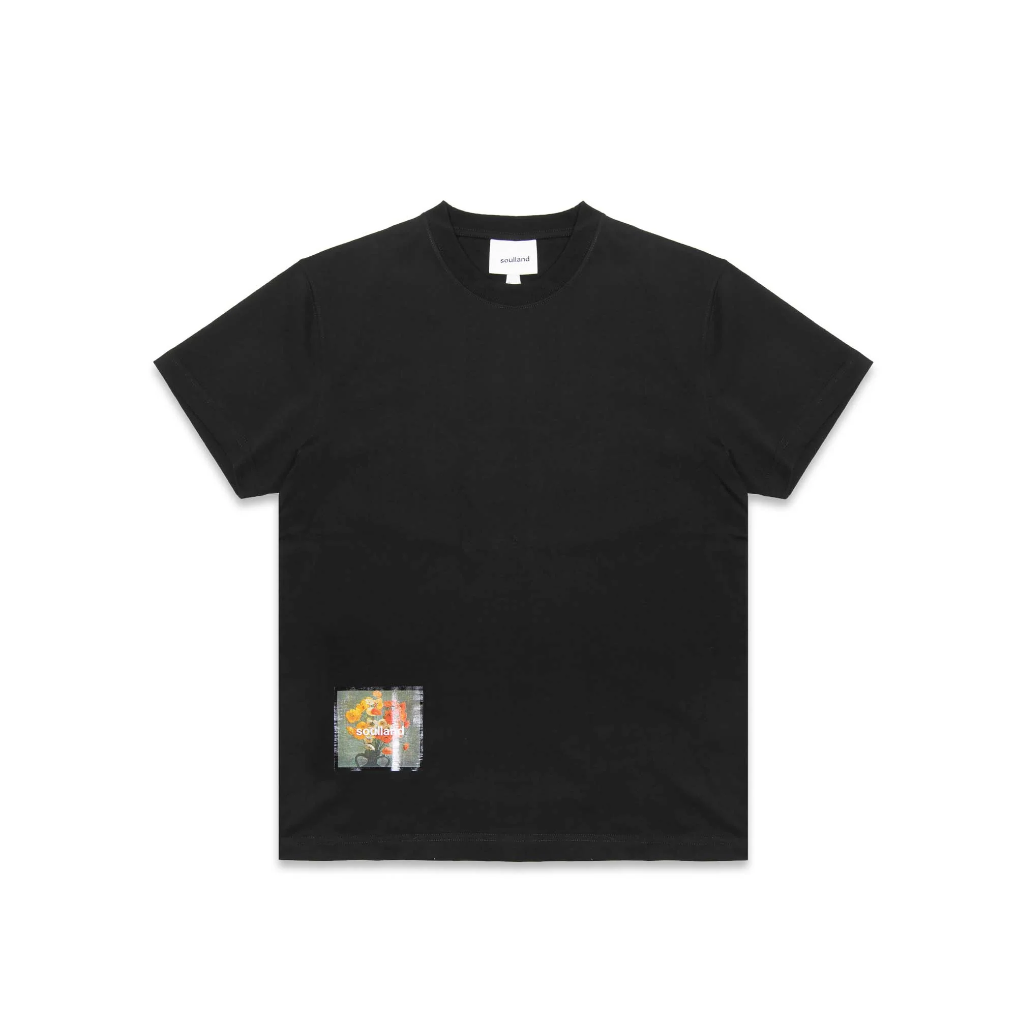 SOULLAND Mens Stilleben Square Tee