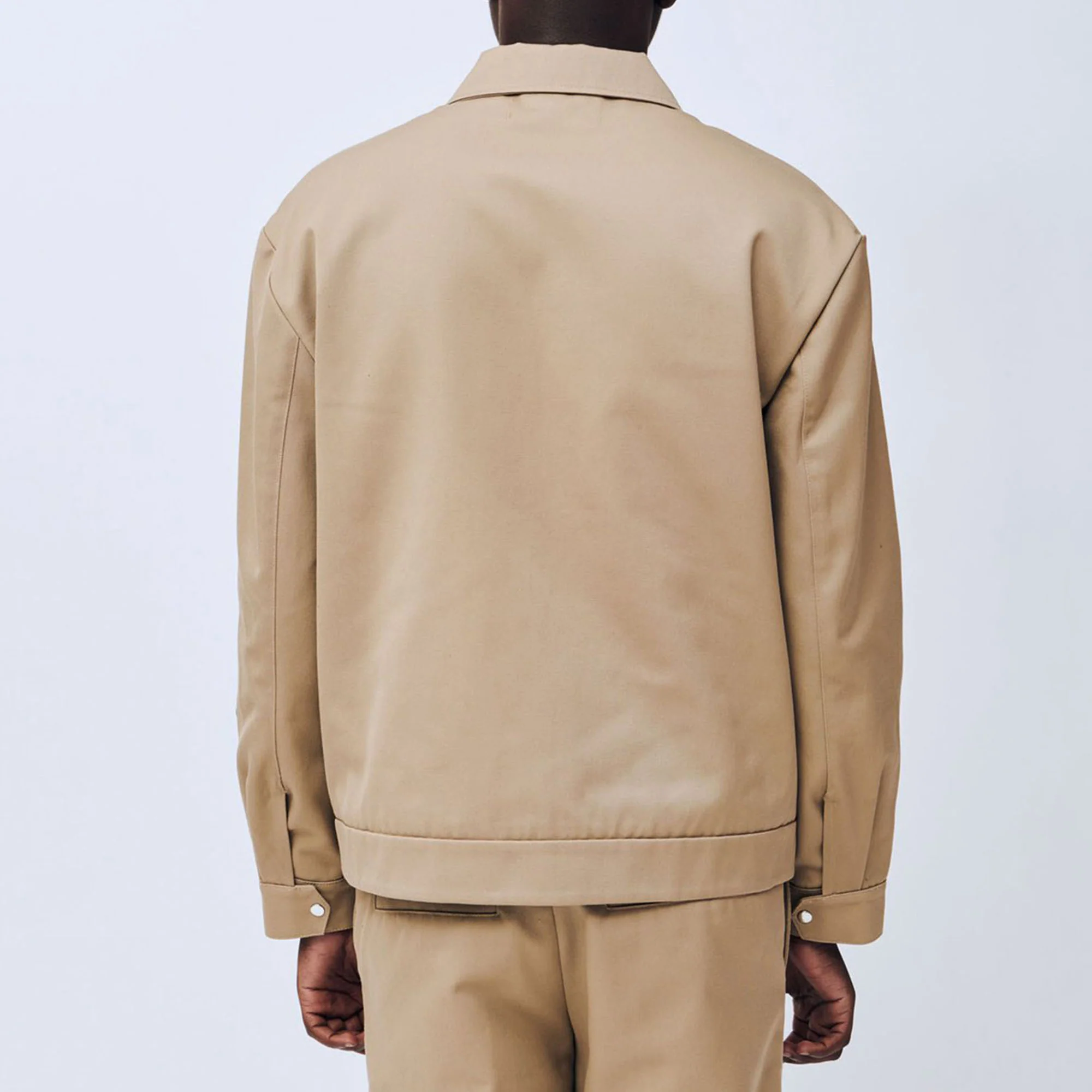 Soulland Mens Windom Jacket 'Beige' - Image 3