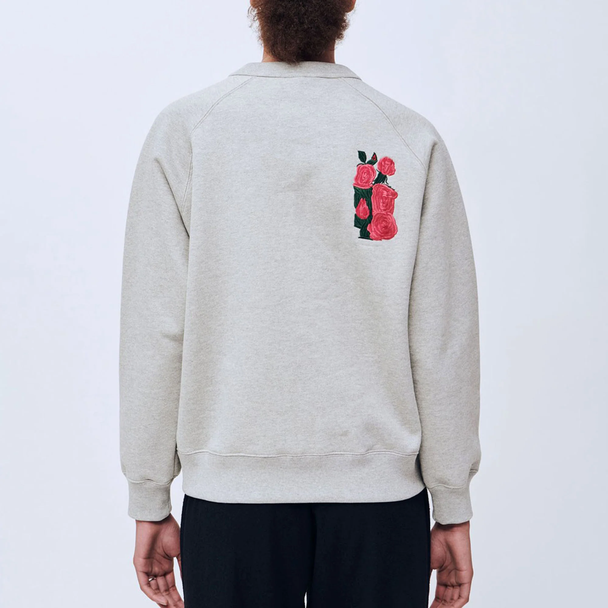 Soulland Womens Amy Rose Sweater 'Grey' - Image 3