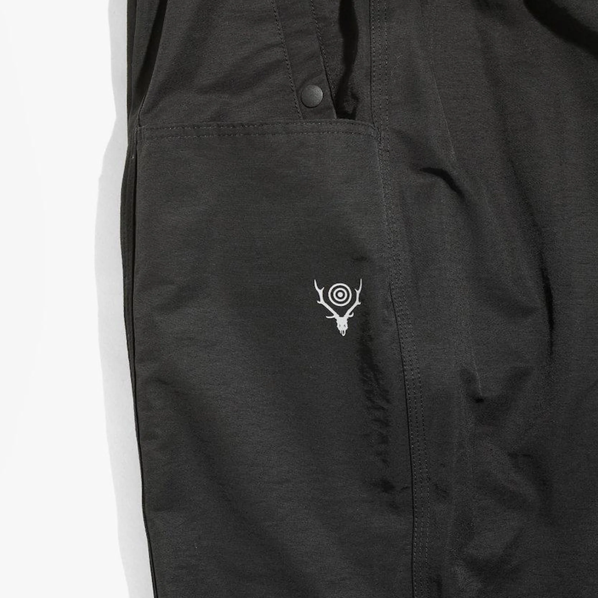South2 West8 Mens Belted C.S. Pants 'Black' - Image 3