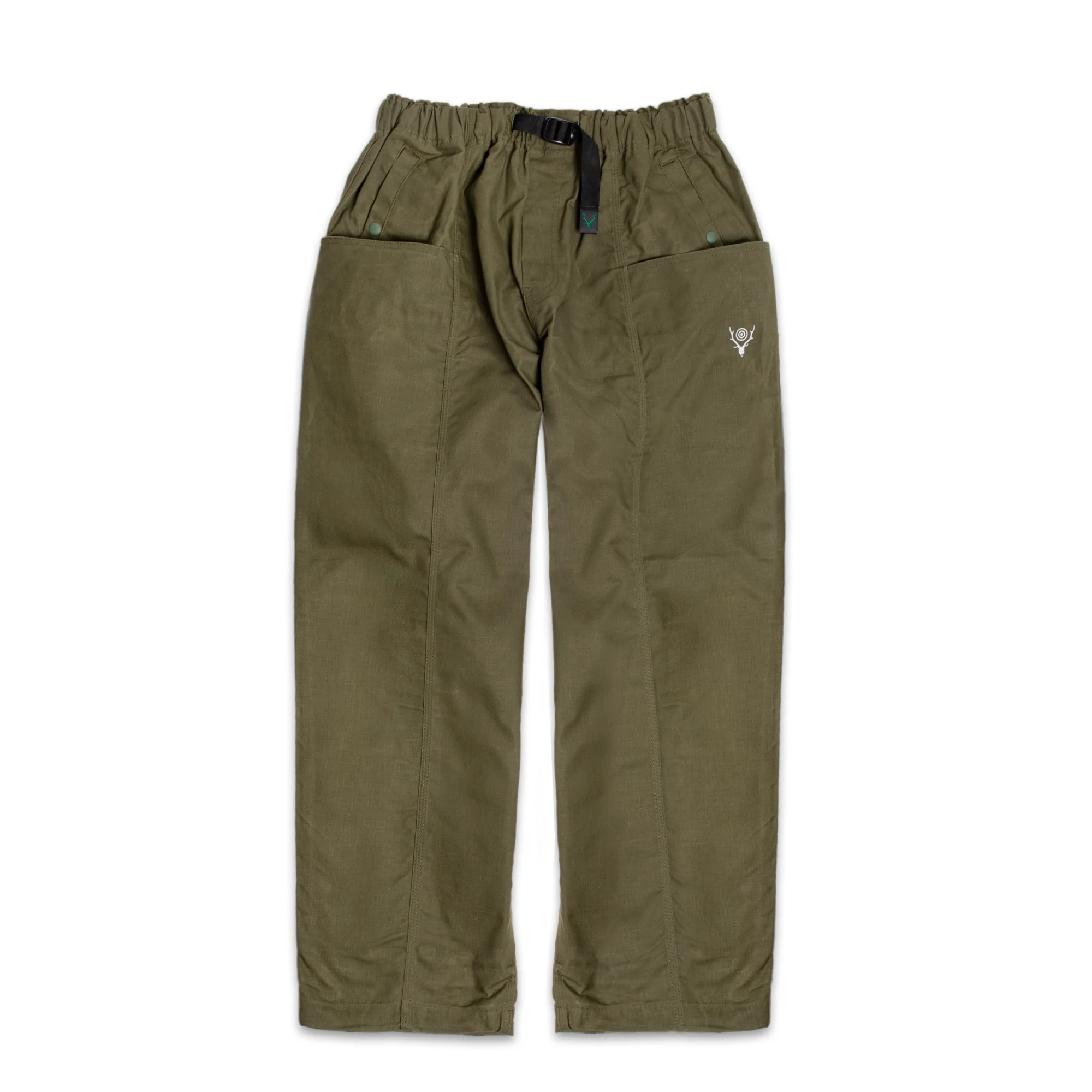 South2 West8 Mens CS 'Olive' Belted Pants