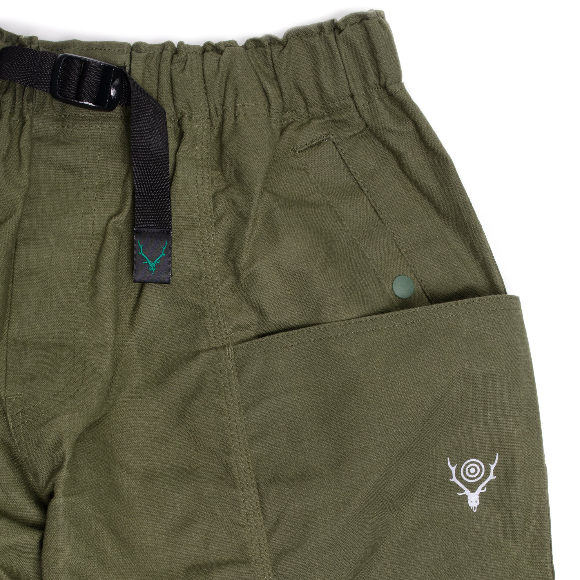 South2 West8 Mens CS 'Olive' Belted Pants - Image 3
