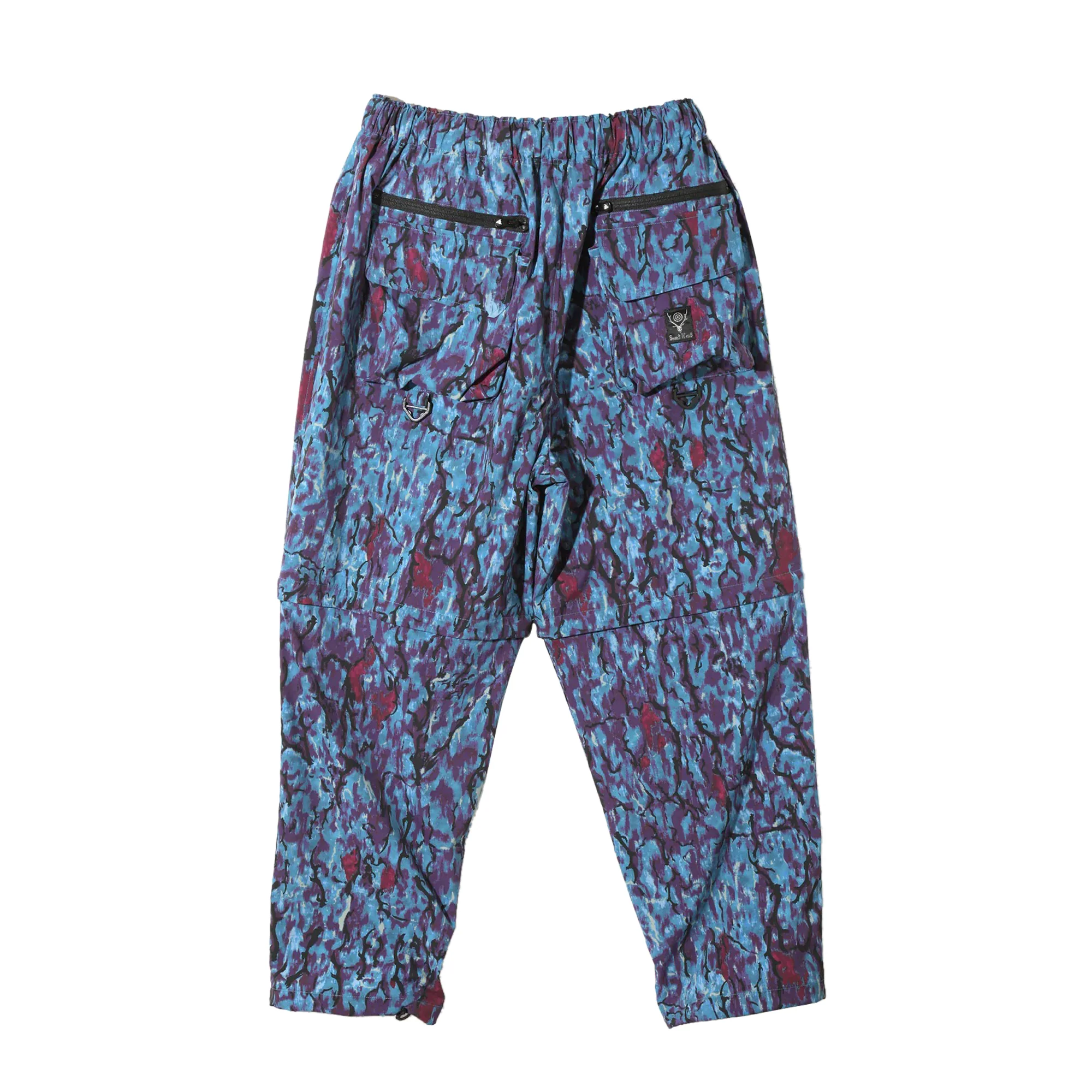 South2 West8 Mens Multi-Pocket Belted 2Way Pants - Image 2