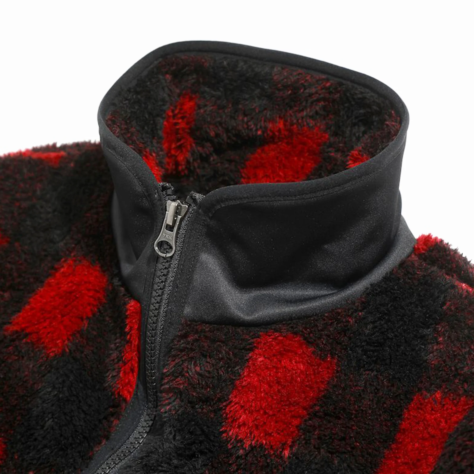 South2 West8 Mens Piping Jacket 'Red' - Image 3