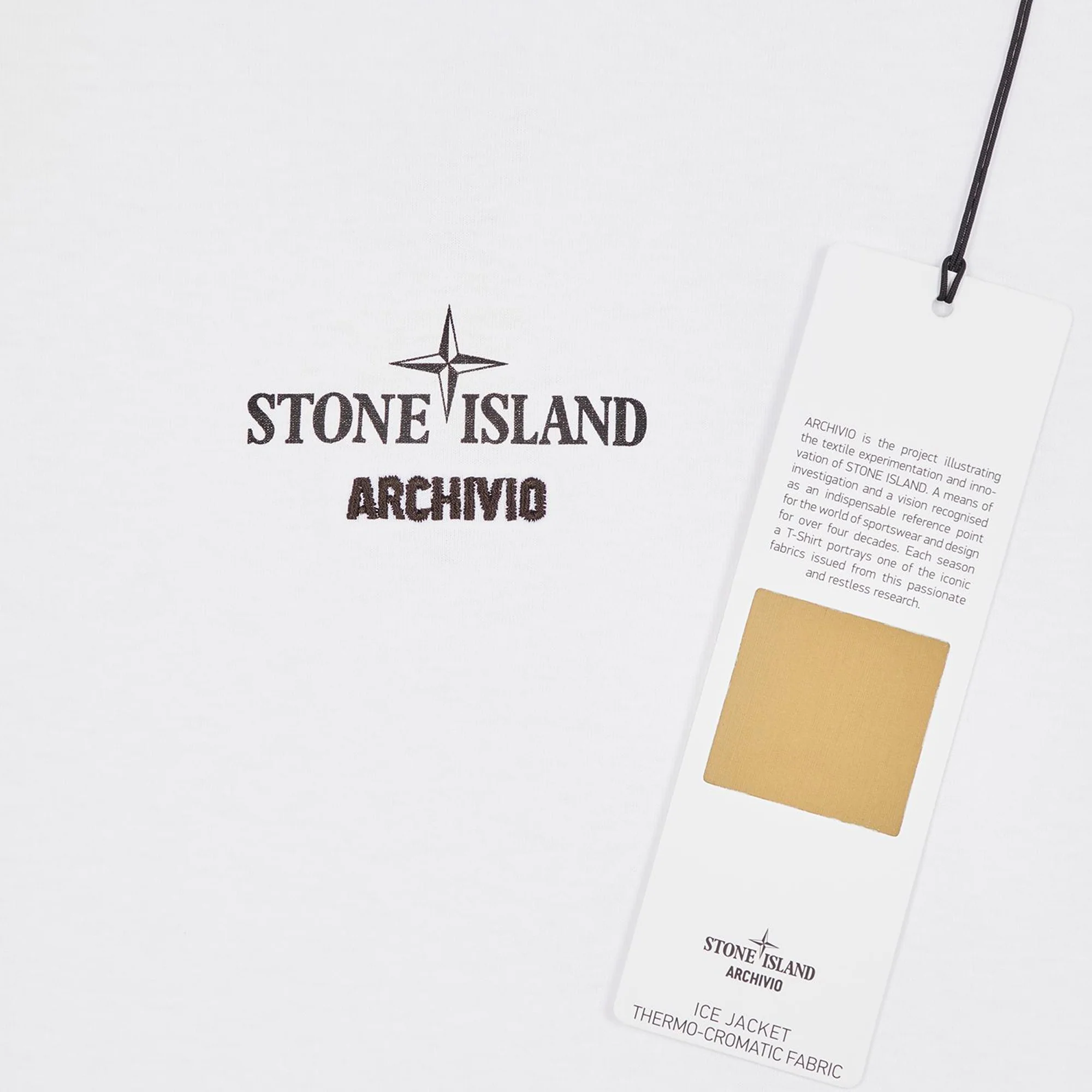 Stone Island Mens Archivio Print T-Shirt - Image 3