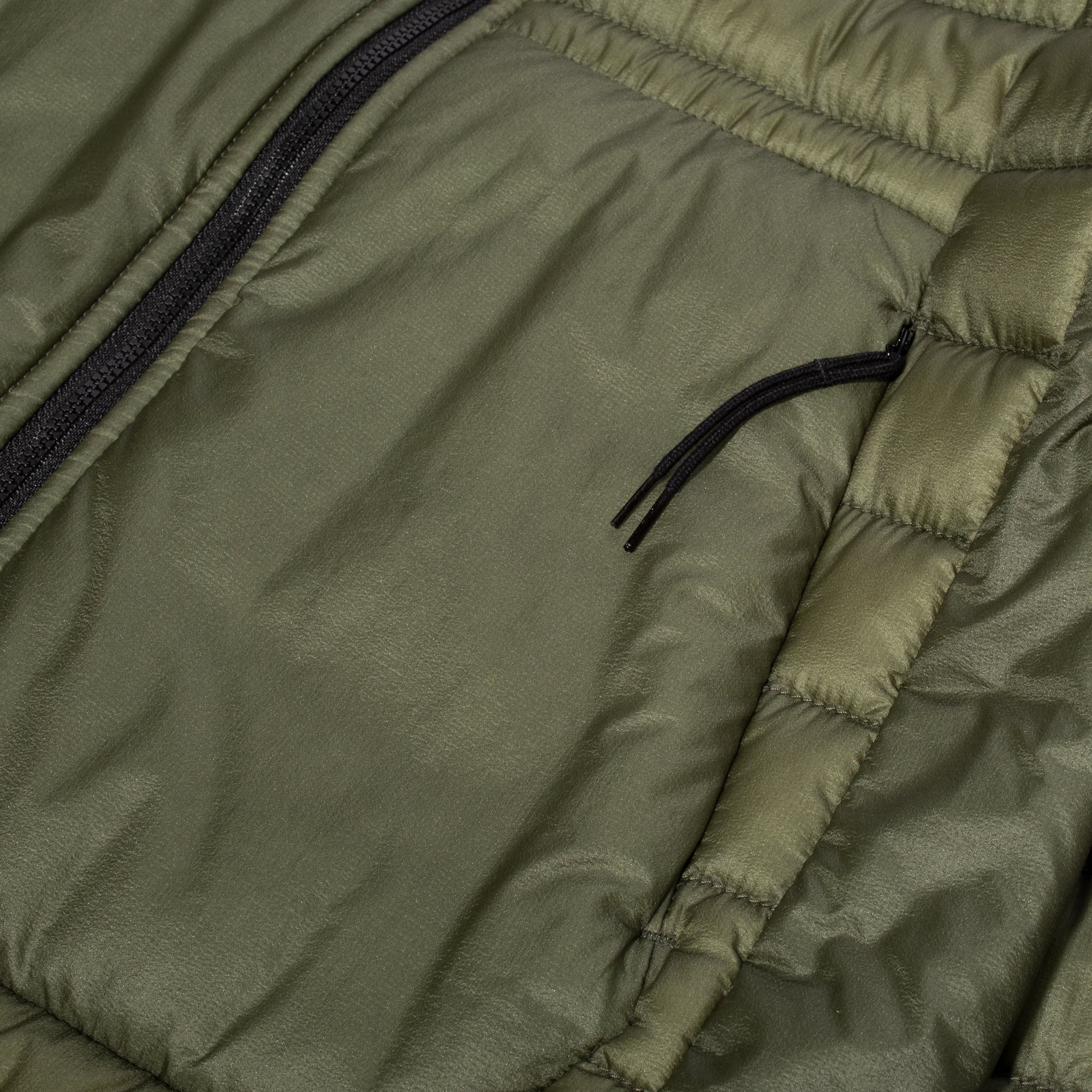 Stone Island Mens Real Down Jacket 'Olive' - Image 3