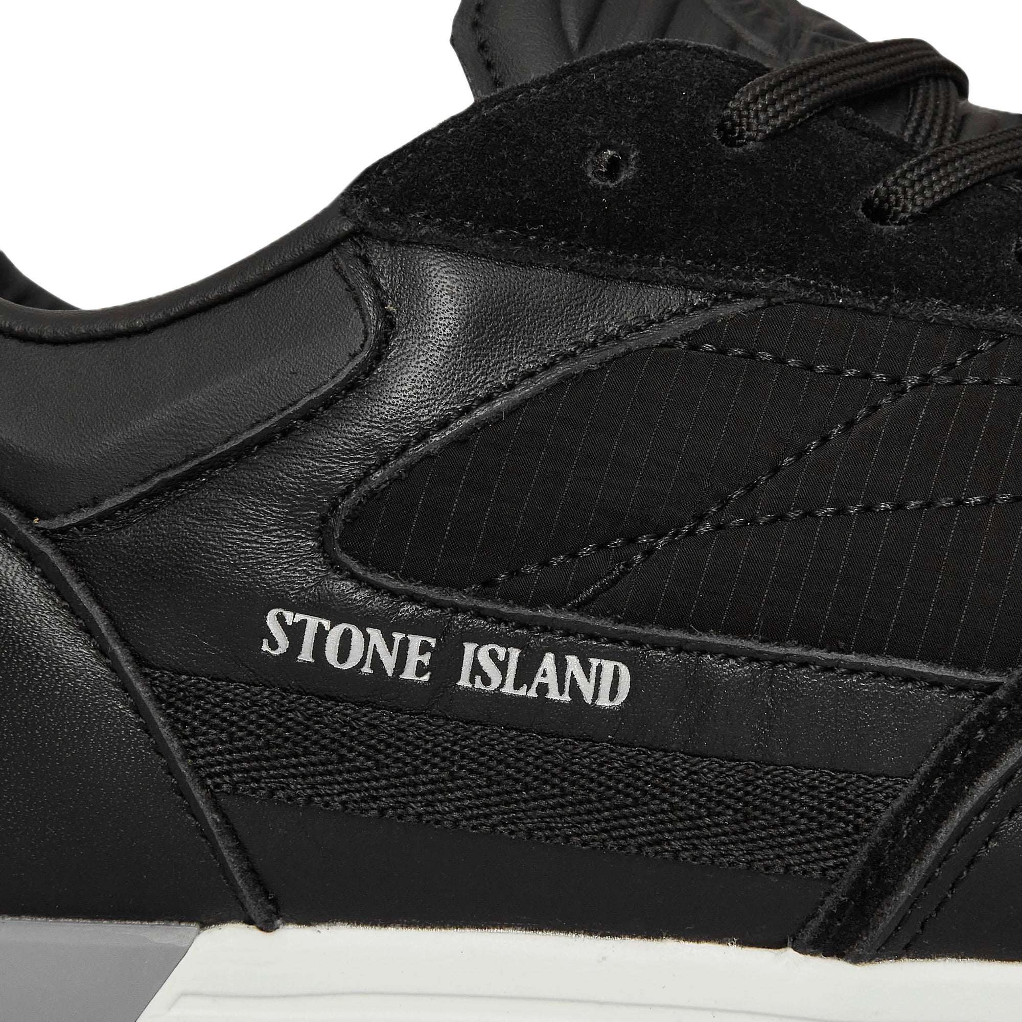 Stone Island Mens Football Black Shoes - Image 4