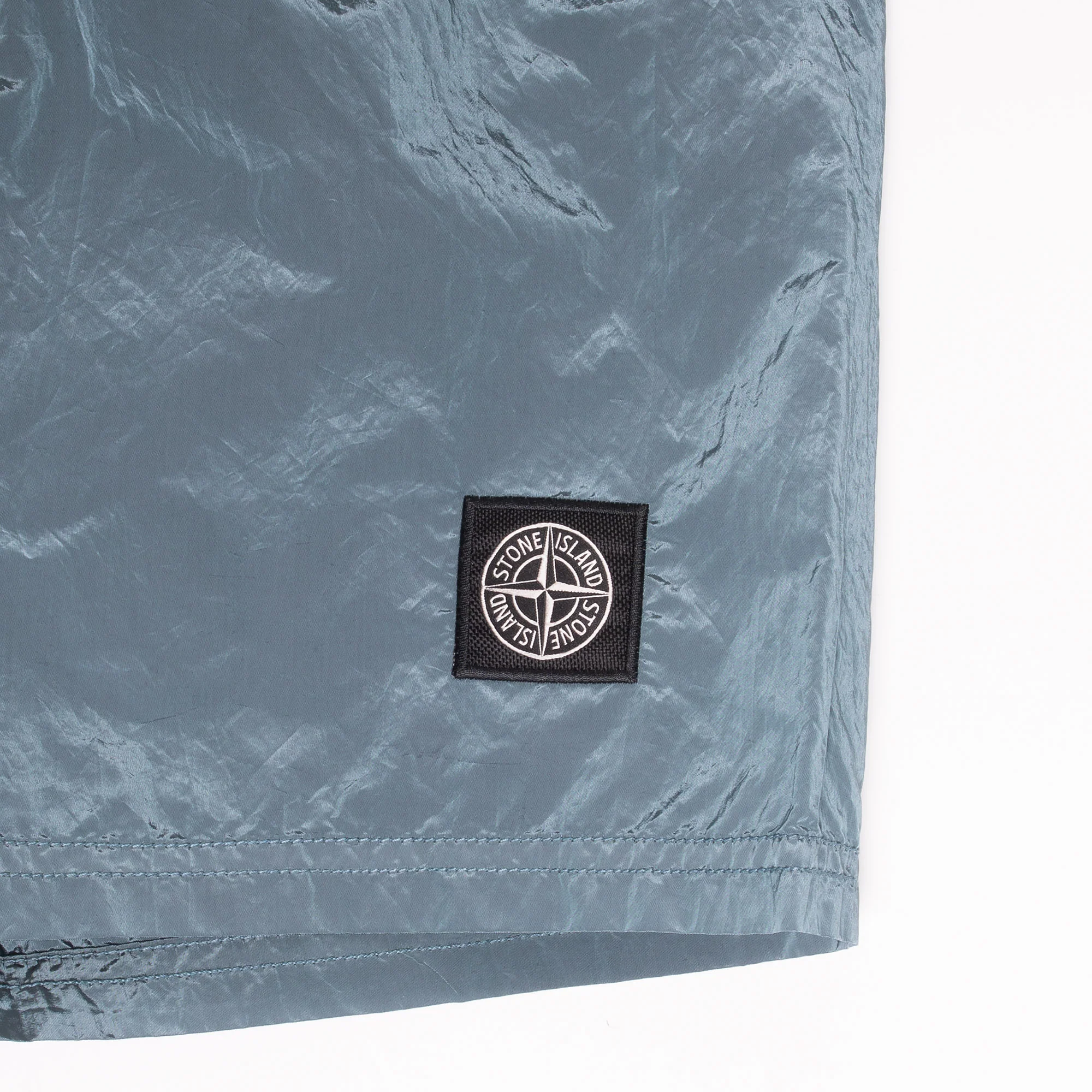 Stone Island Classic Swim Short in Mid Blue - Image 3