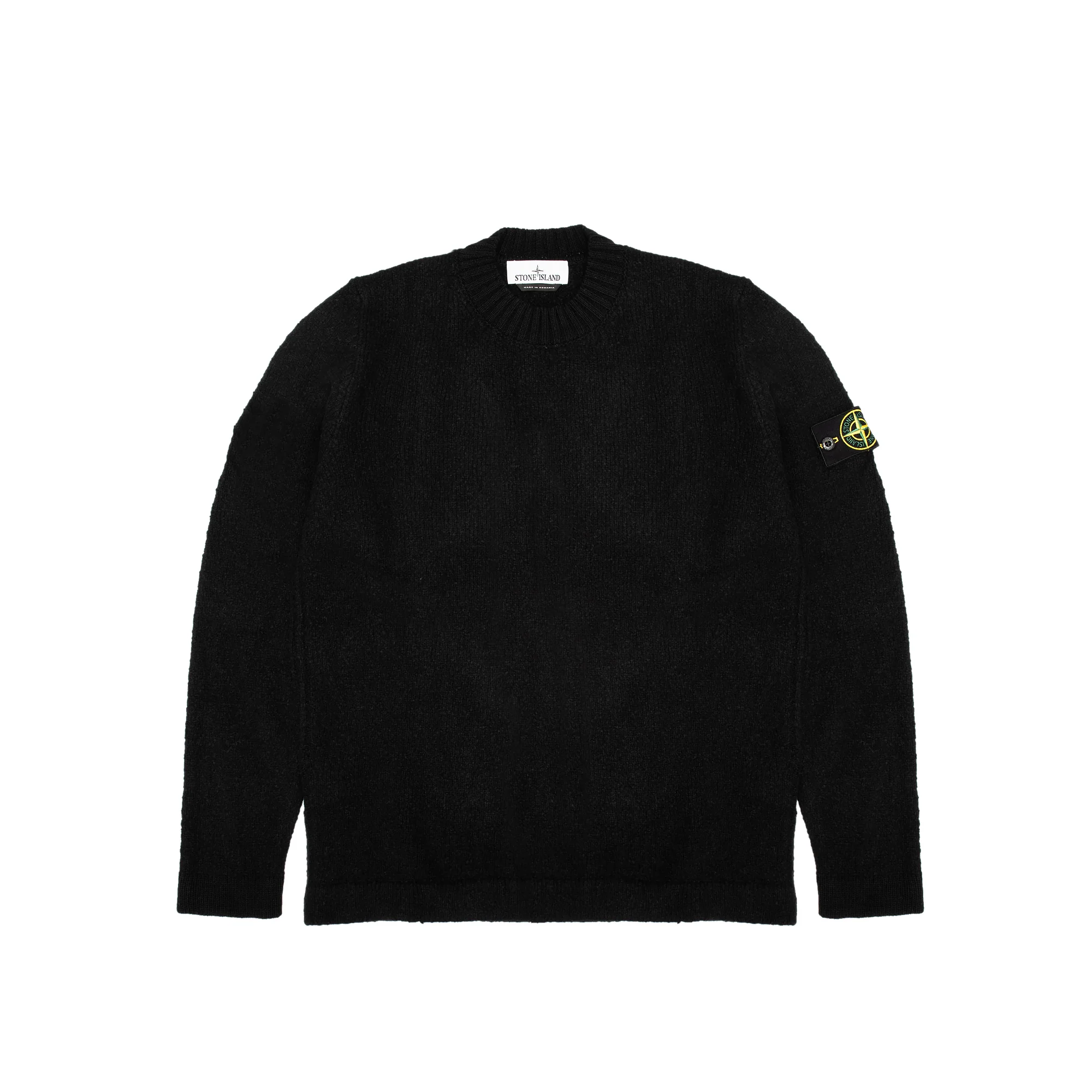 Stone Island Mens Fancy Yarn Knit Sweater