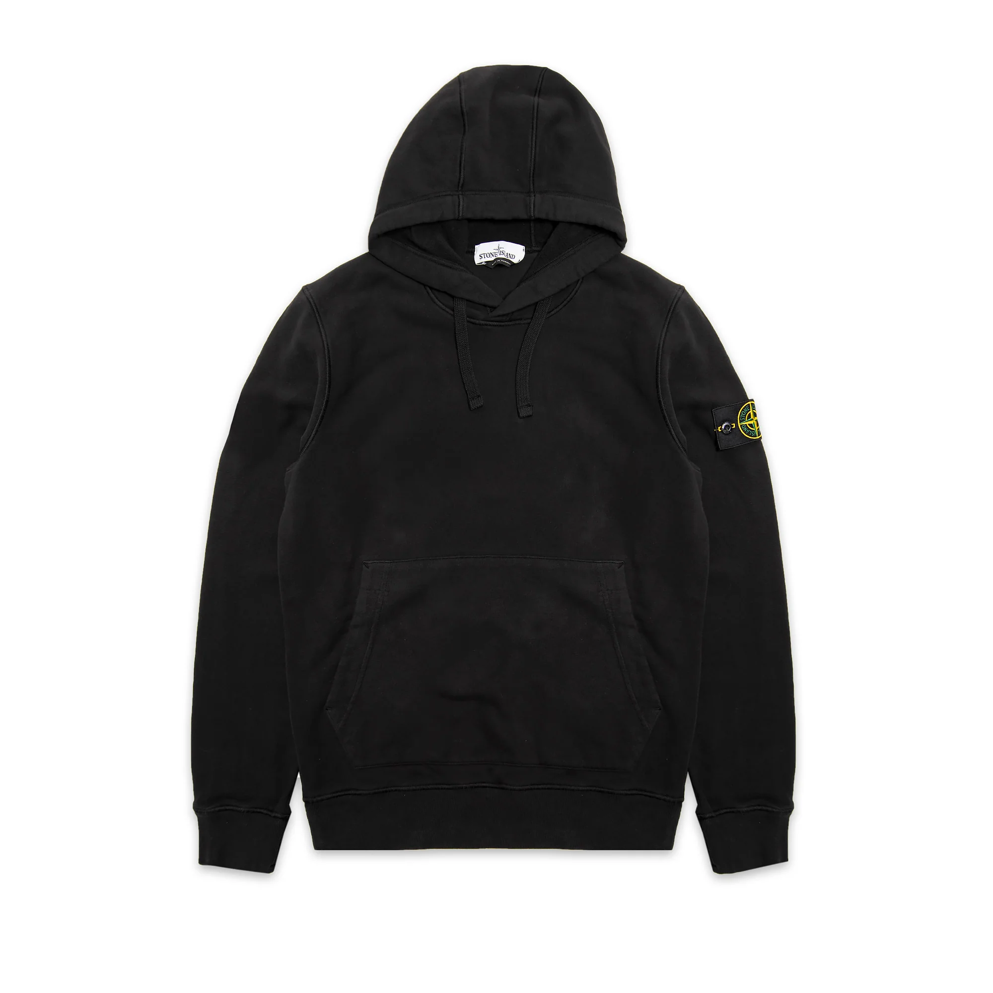 Stone Island Mens Hoodie Black