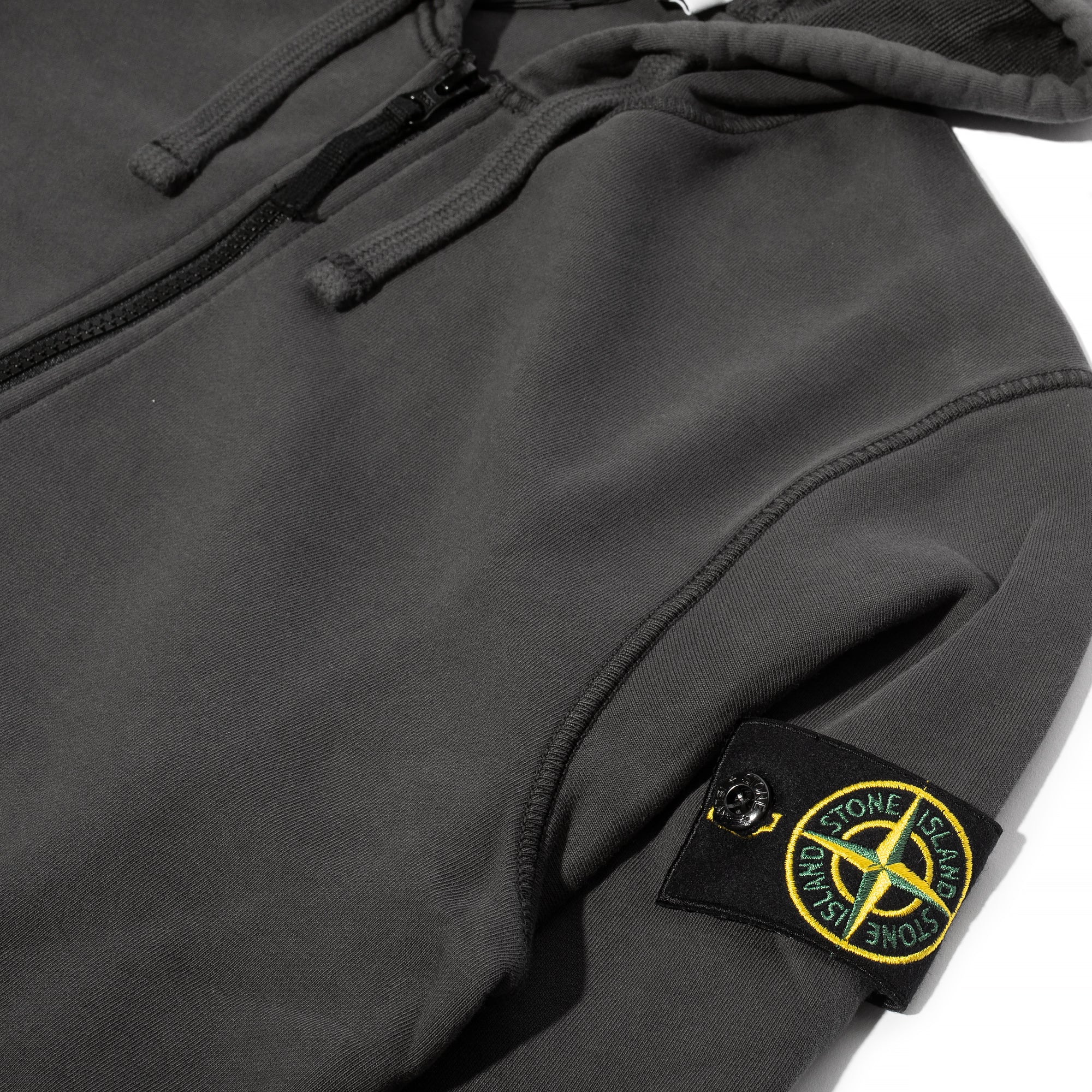 Stone Island Mens Sweat Shirt 'Charcoal' - Image 3