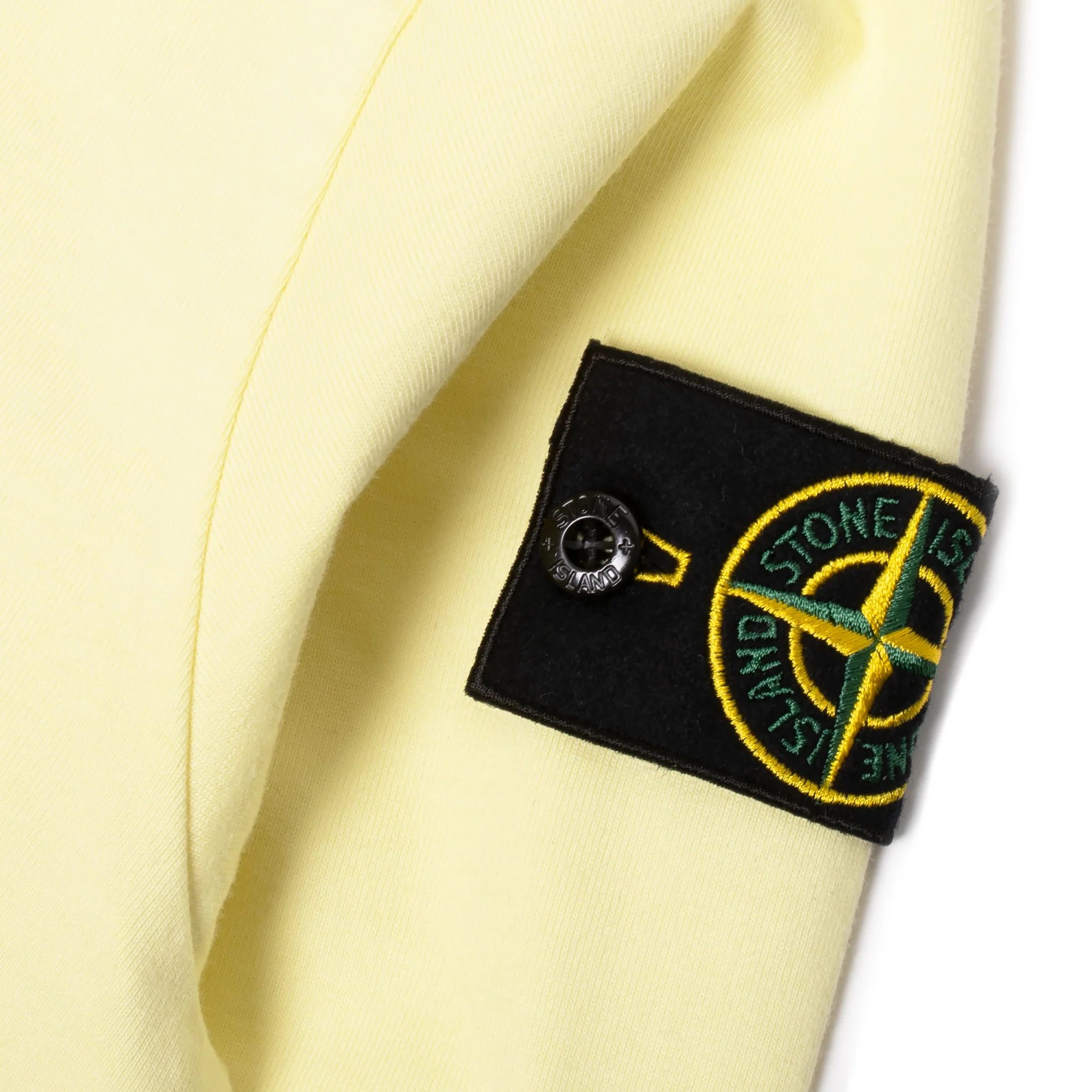 Stone Island Heavy Jersey Crewneck in Yellow - Image 2