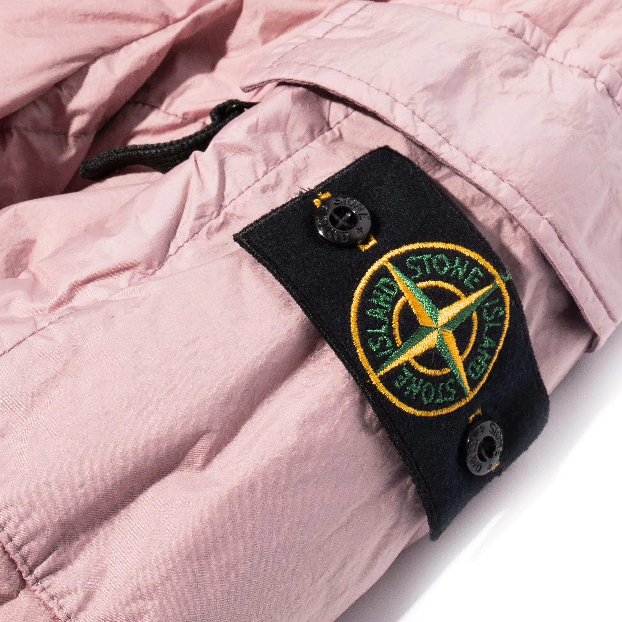 Stone Island Mens Hooded Down Jacket - Image 3