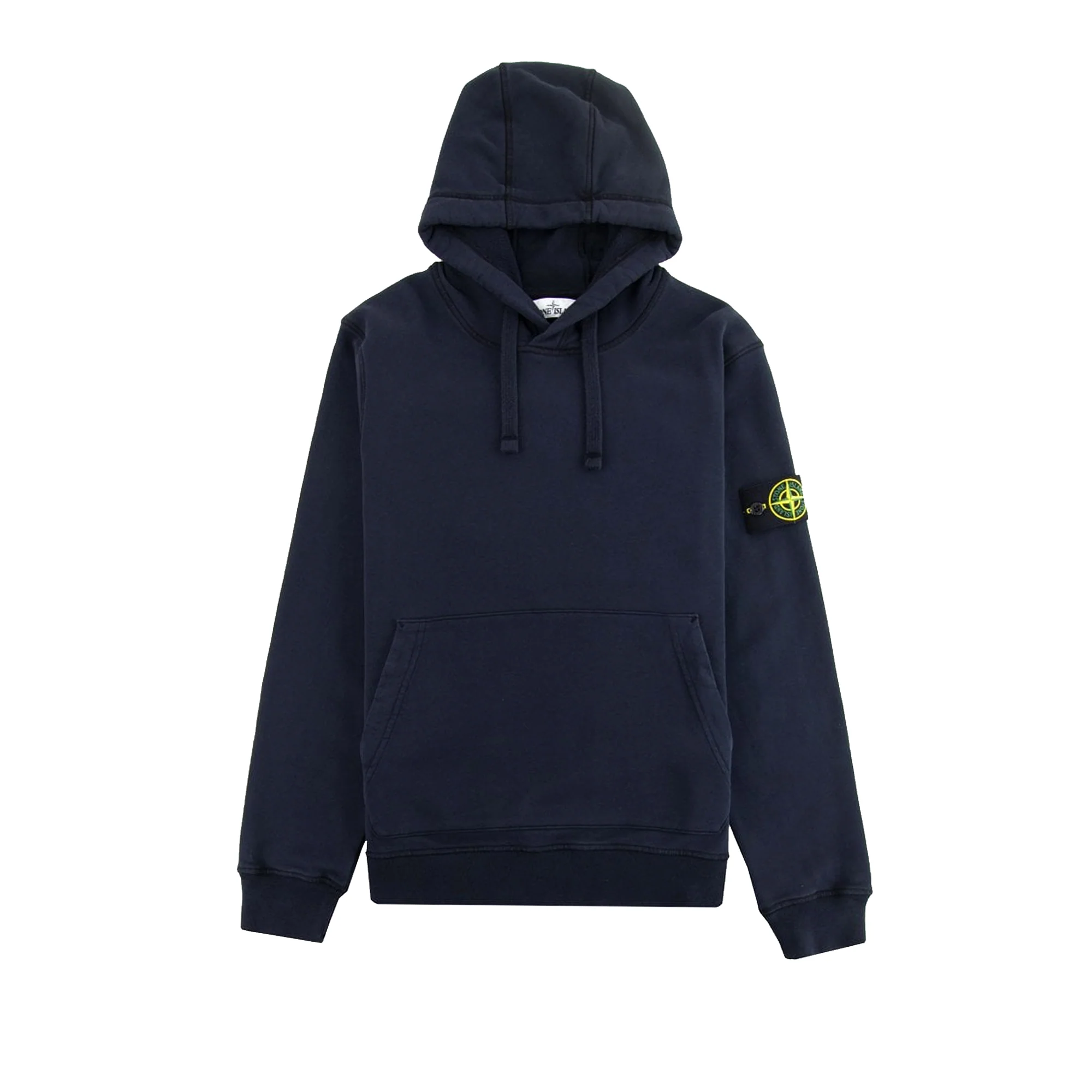 Stone Island Mens Hooded Sweatshirt 'Navy'