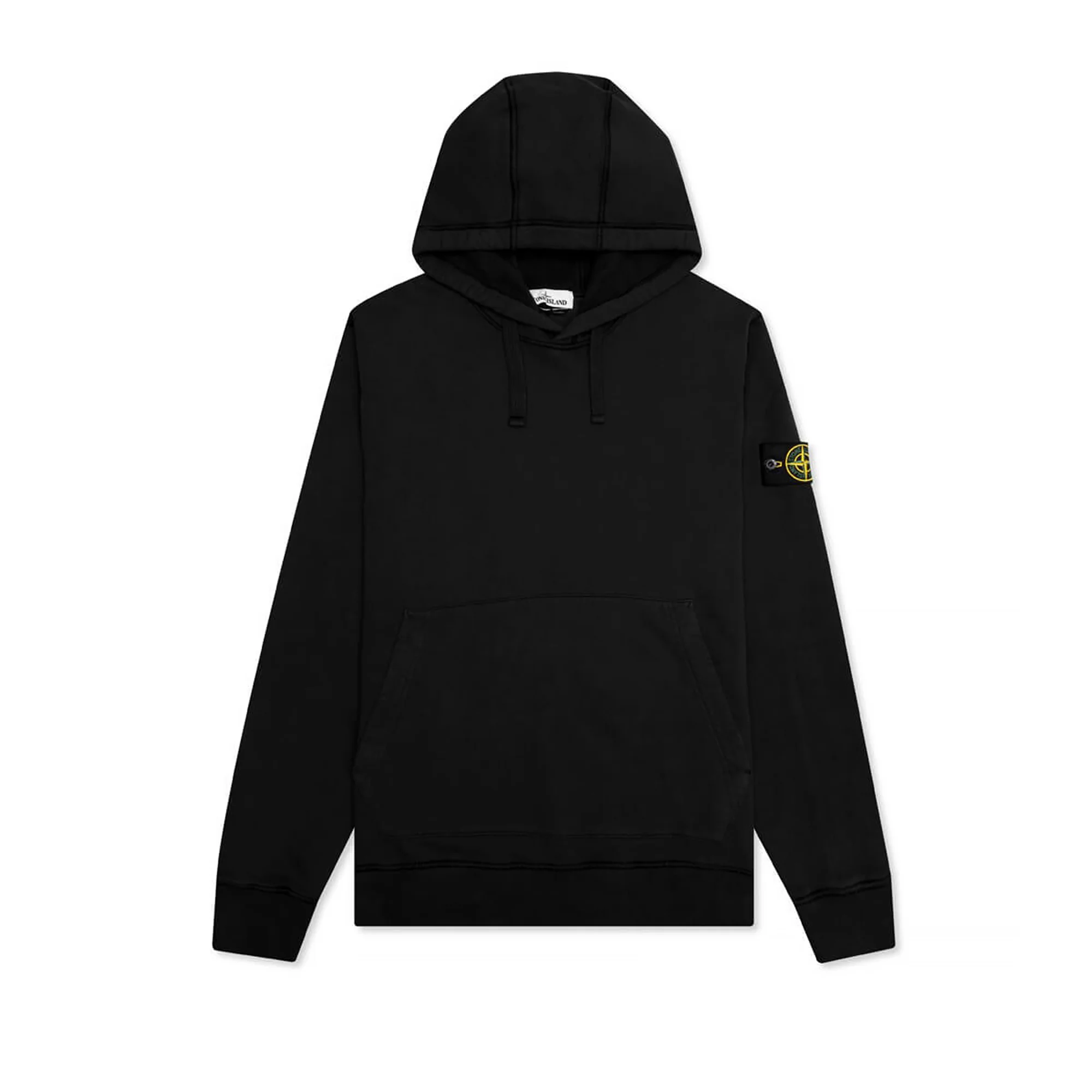 Stone Island Mens Hooded Sweat Shirt 'Black'