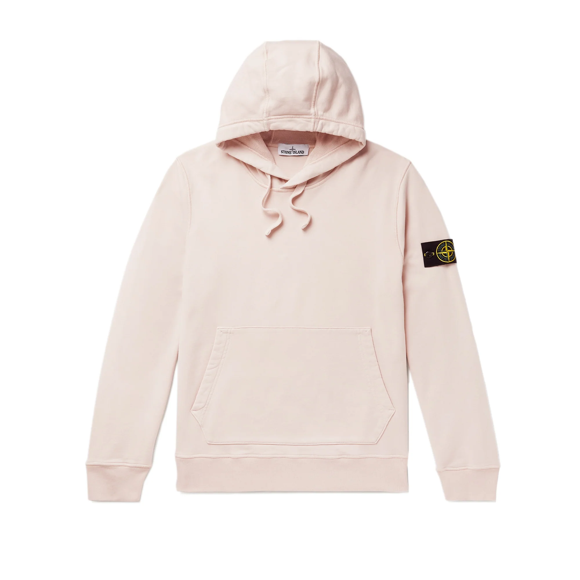Stone Island Mens Hooded Sweatshirt 'Antique Rose'