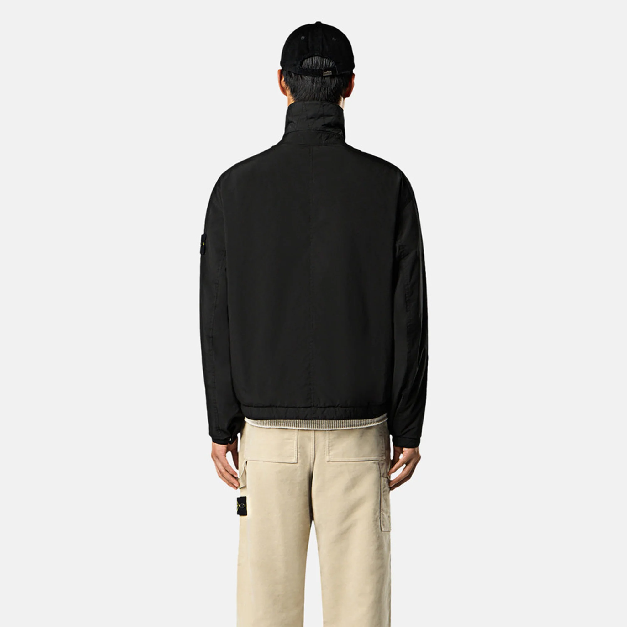 Stone Island Mens Light Compact Touch Poly-TC Jacket - Image 3