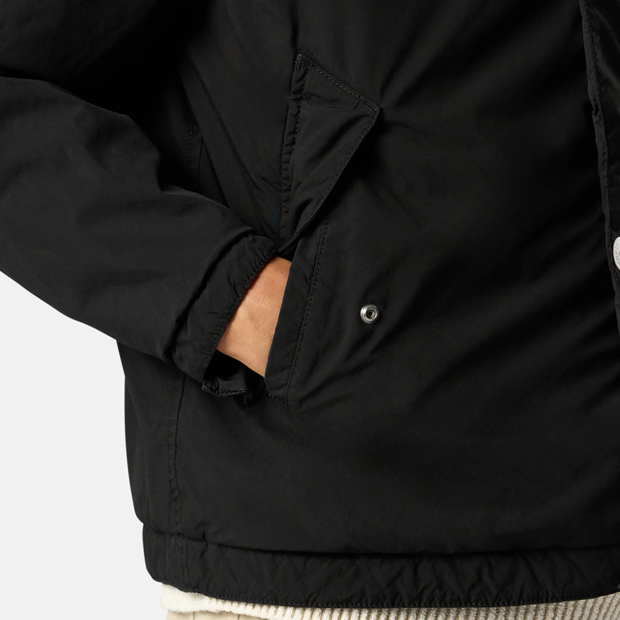 Stone Island Mens Light Compact Touch Poly-TC Jacket - Image 4