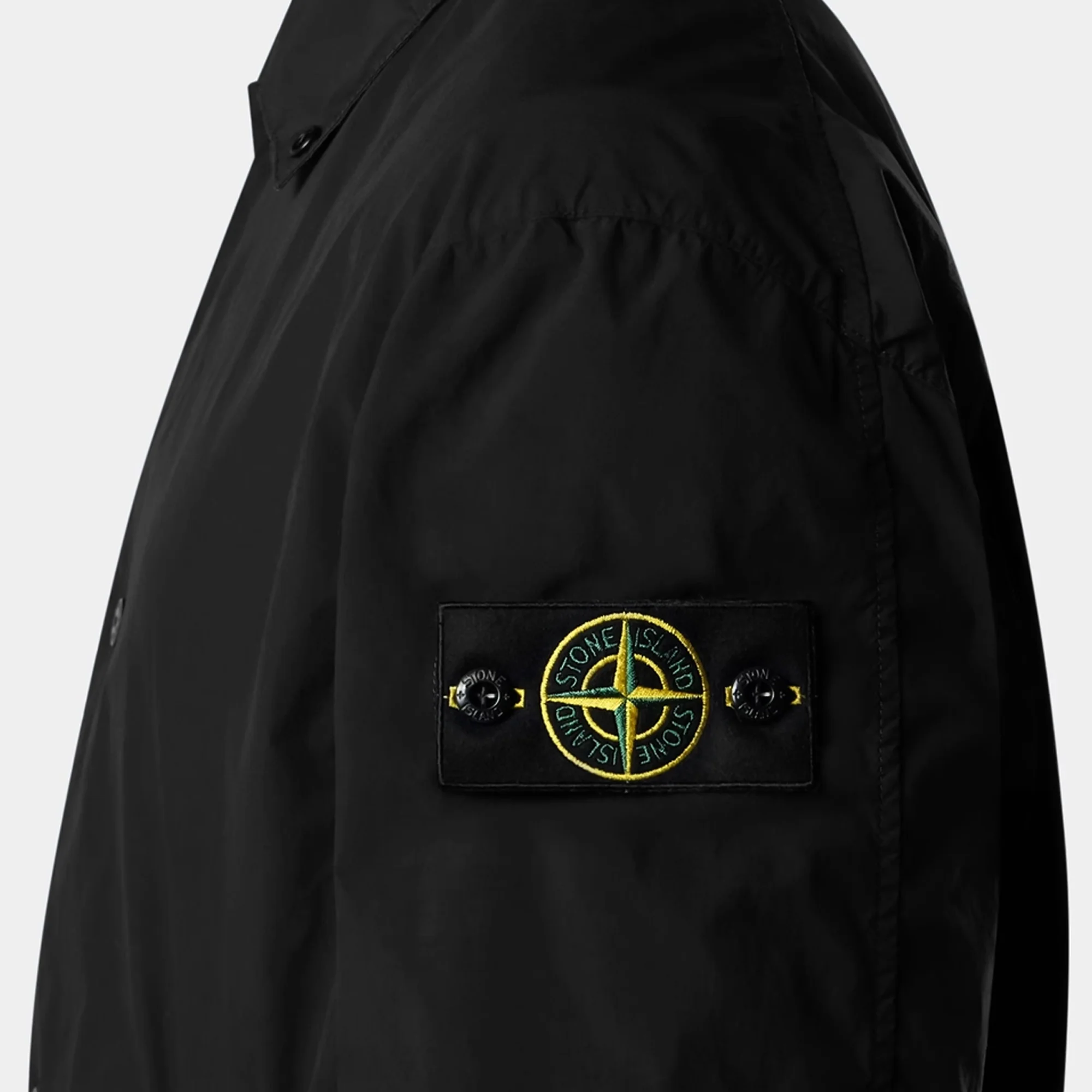 Stone Island Mens Light Compact Touch Poly-TC Coach Jacket - Image 4