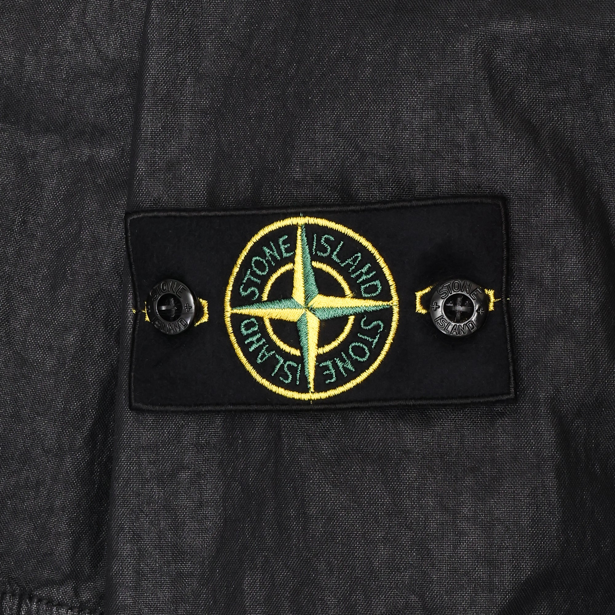 Stone Island Mens Organic-Look Nylon Panama-TC Jacket - Image 3
