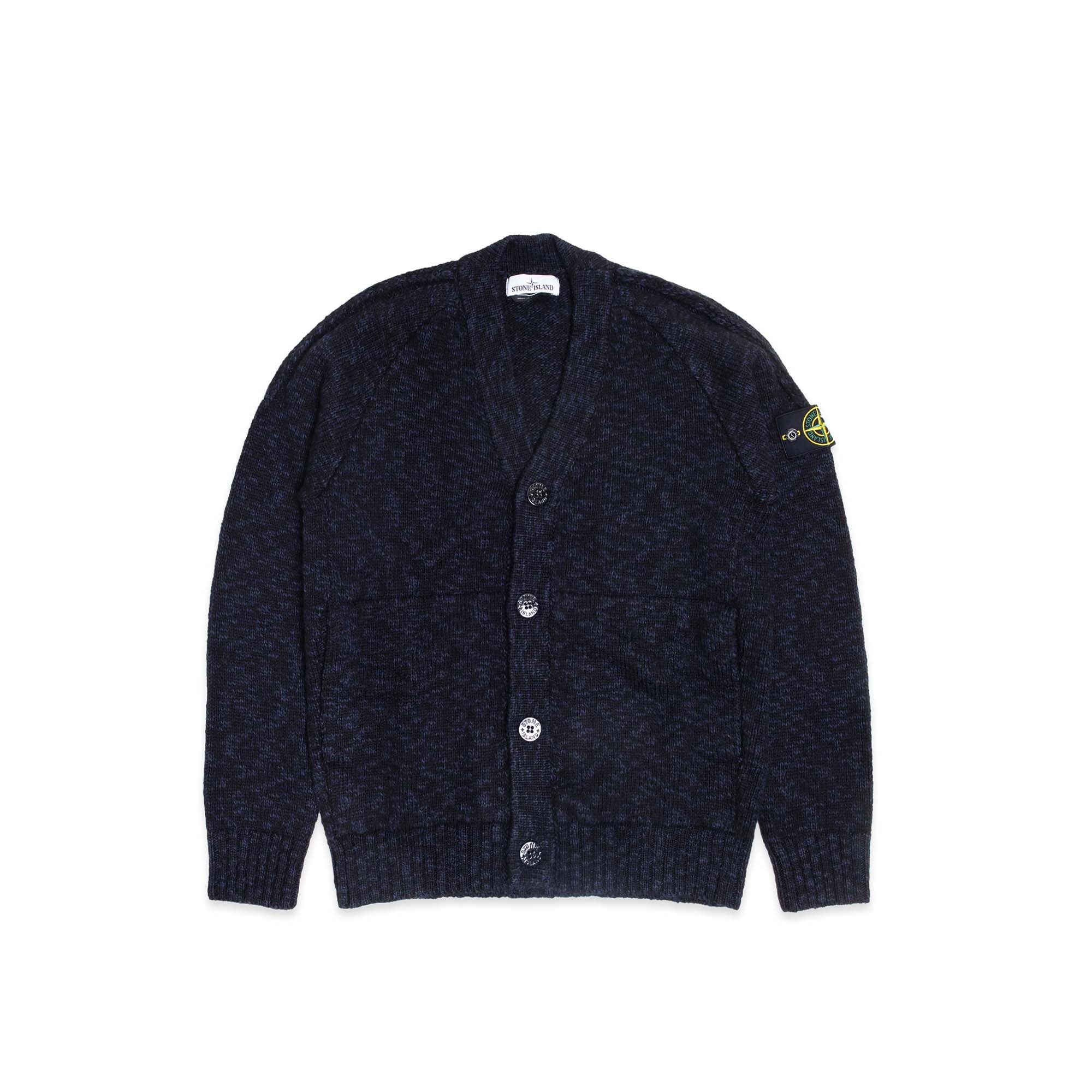 STONE ISLAND KNIT CARDIGAN