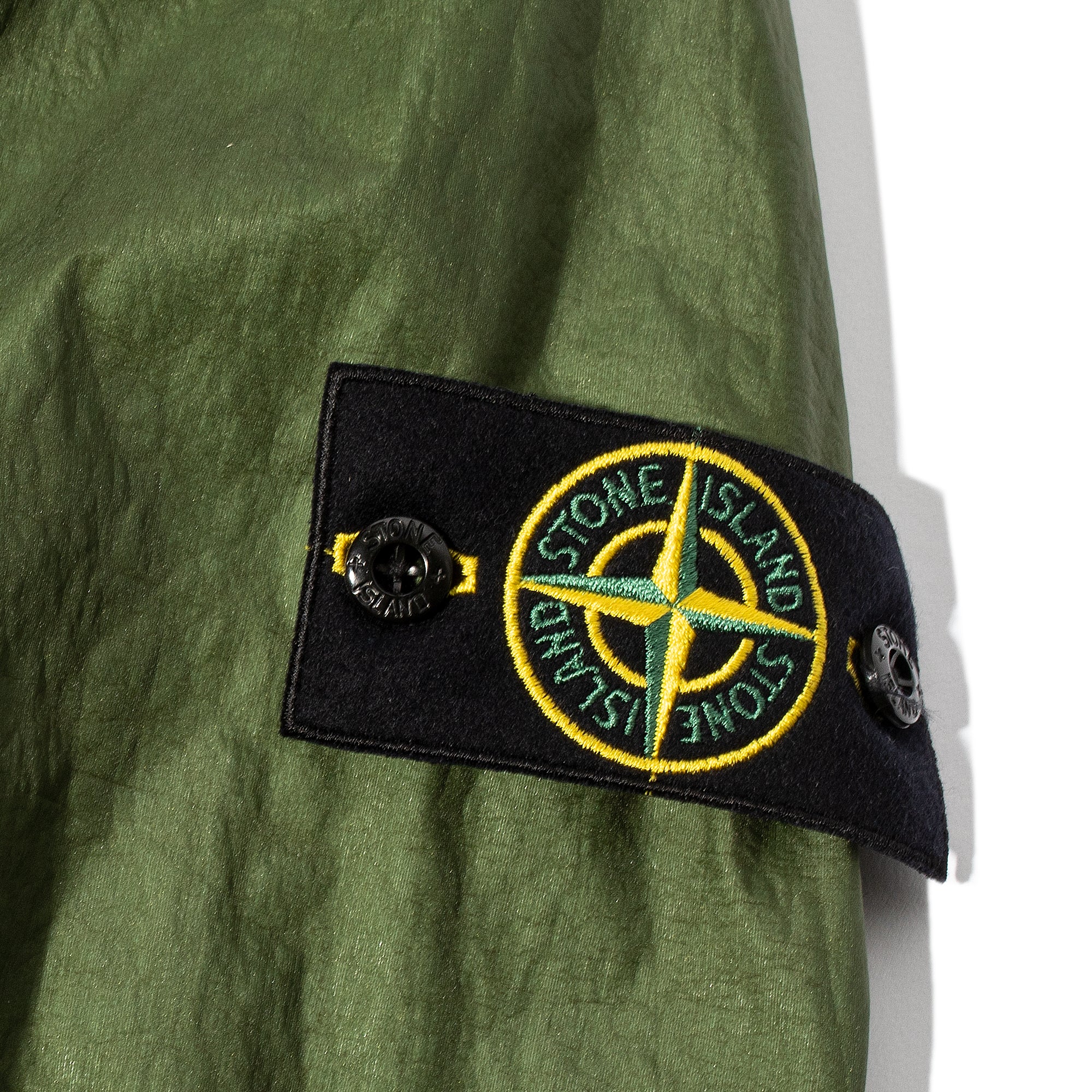 Stone Island Mens Membrana 3L TC Jacket 'Olive' - Image 3