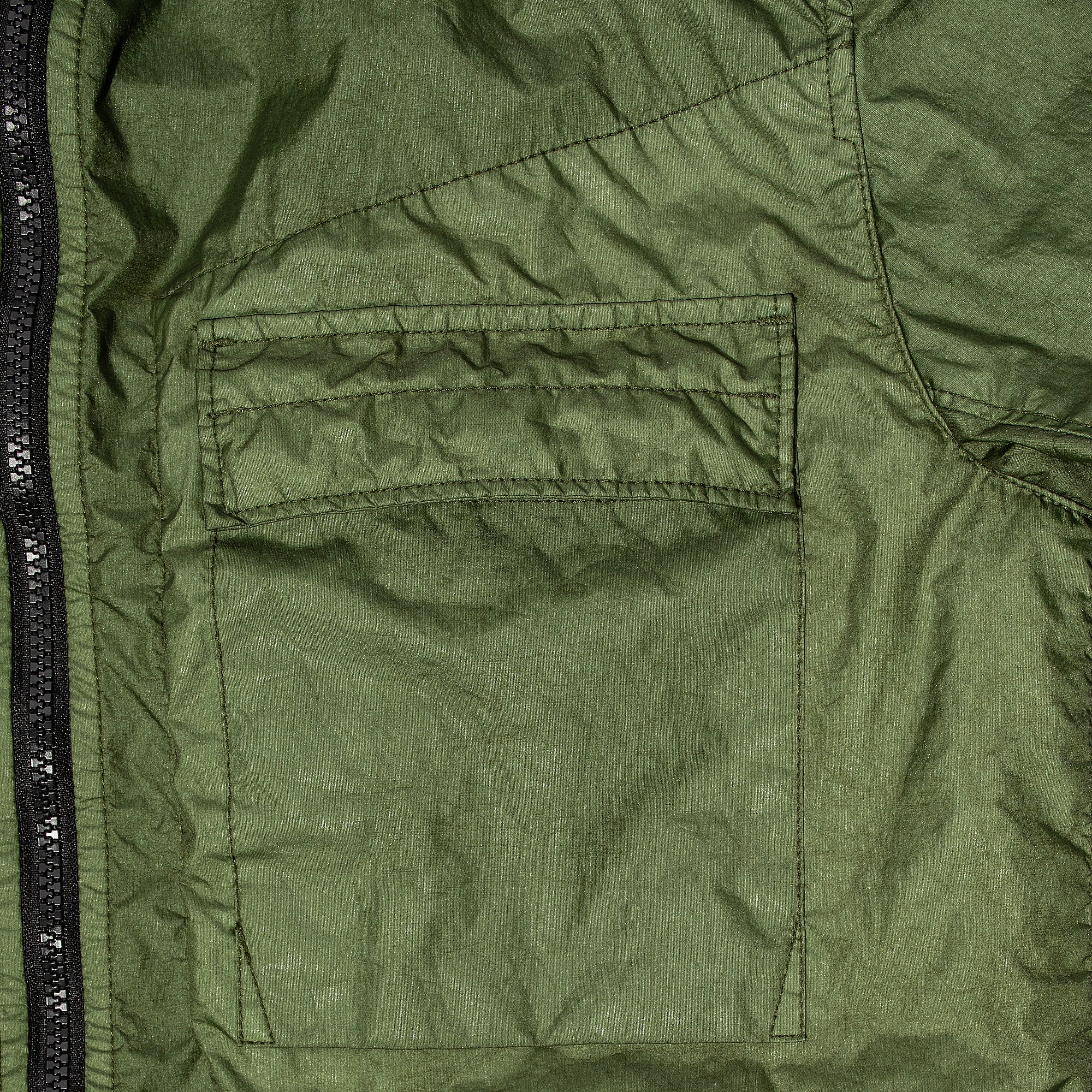 Stone Island Mens Membrana 3L TC Jacket 'Olive' - Image 4