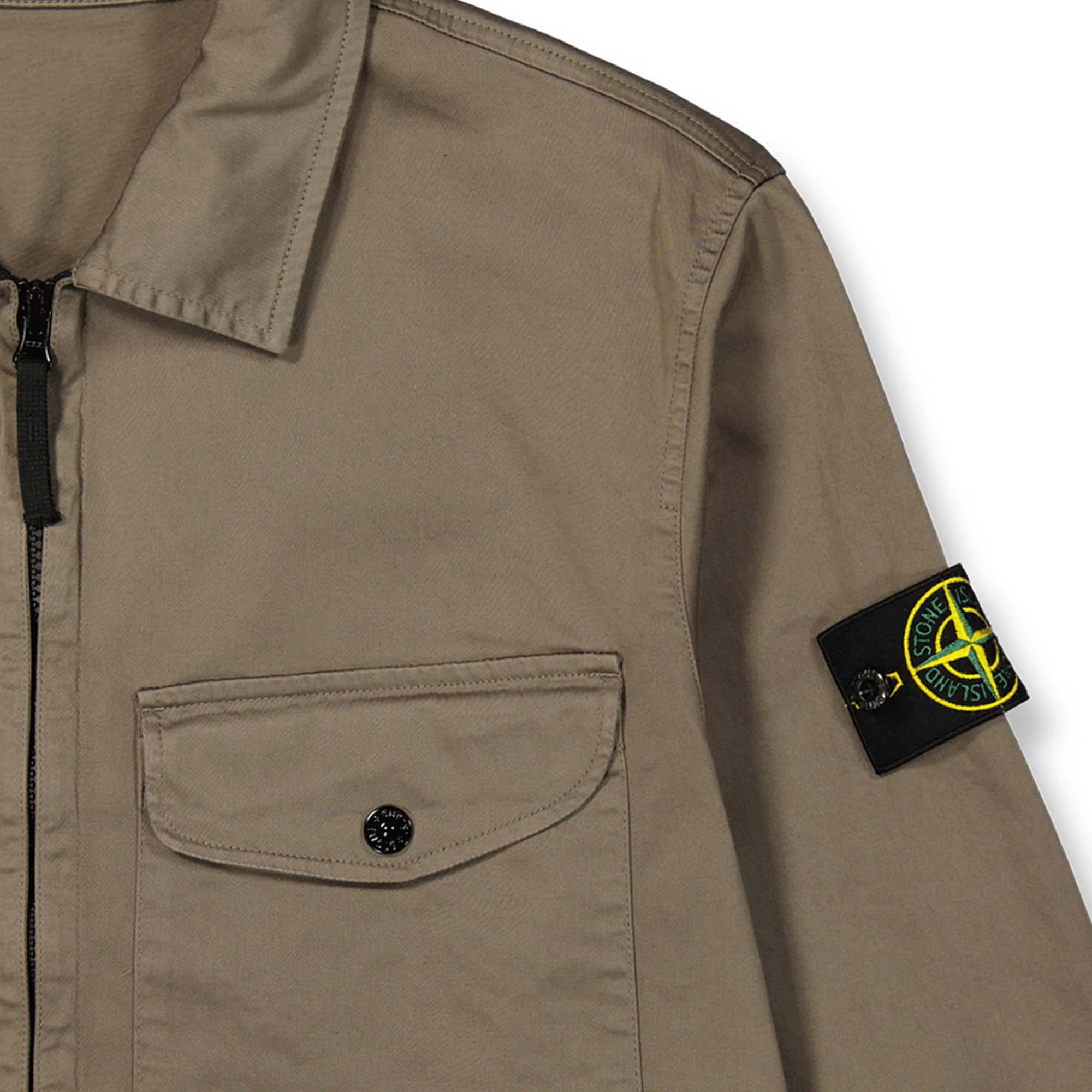 Stone Island Mens 2-Pocket Overshirt Jacket - Image 3