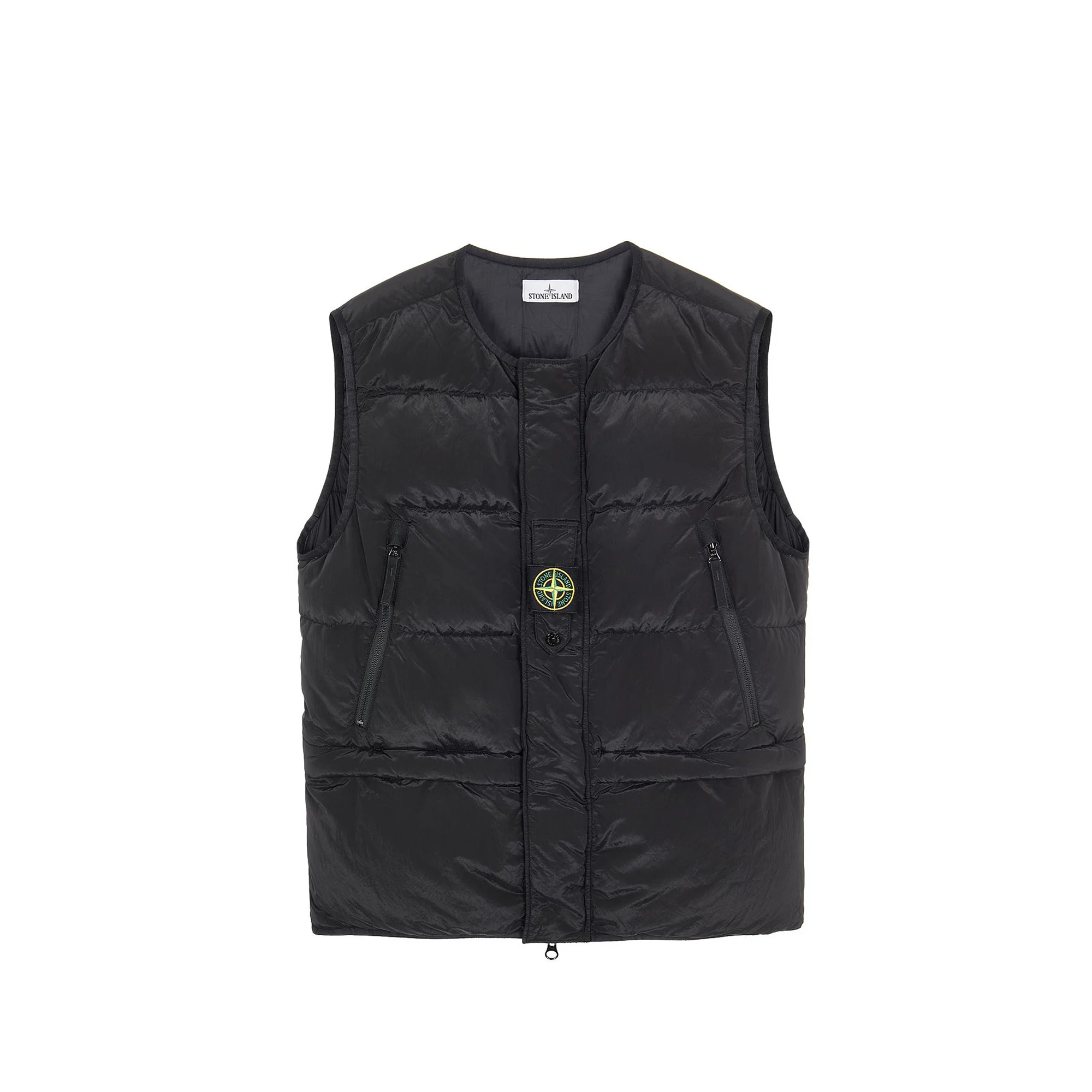 Stone Island Mens Packable Down Blouson Jacket Black - Image 3