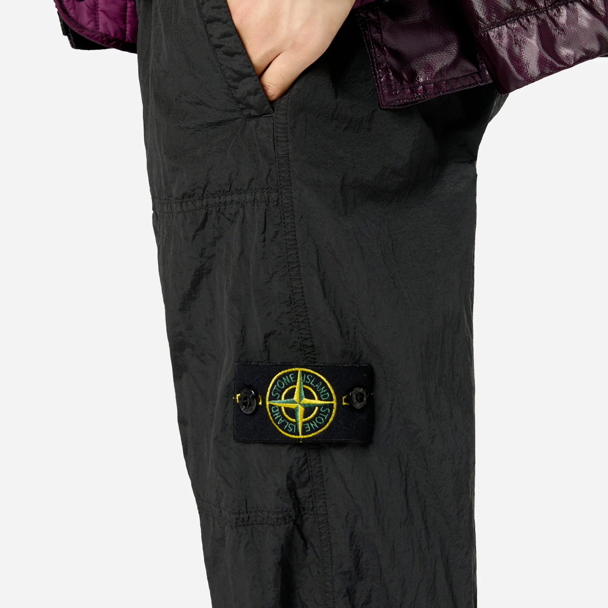 Stone Island Mens Nylon Metal ECONYL® Pants - Image 4